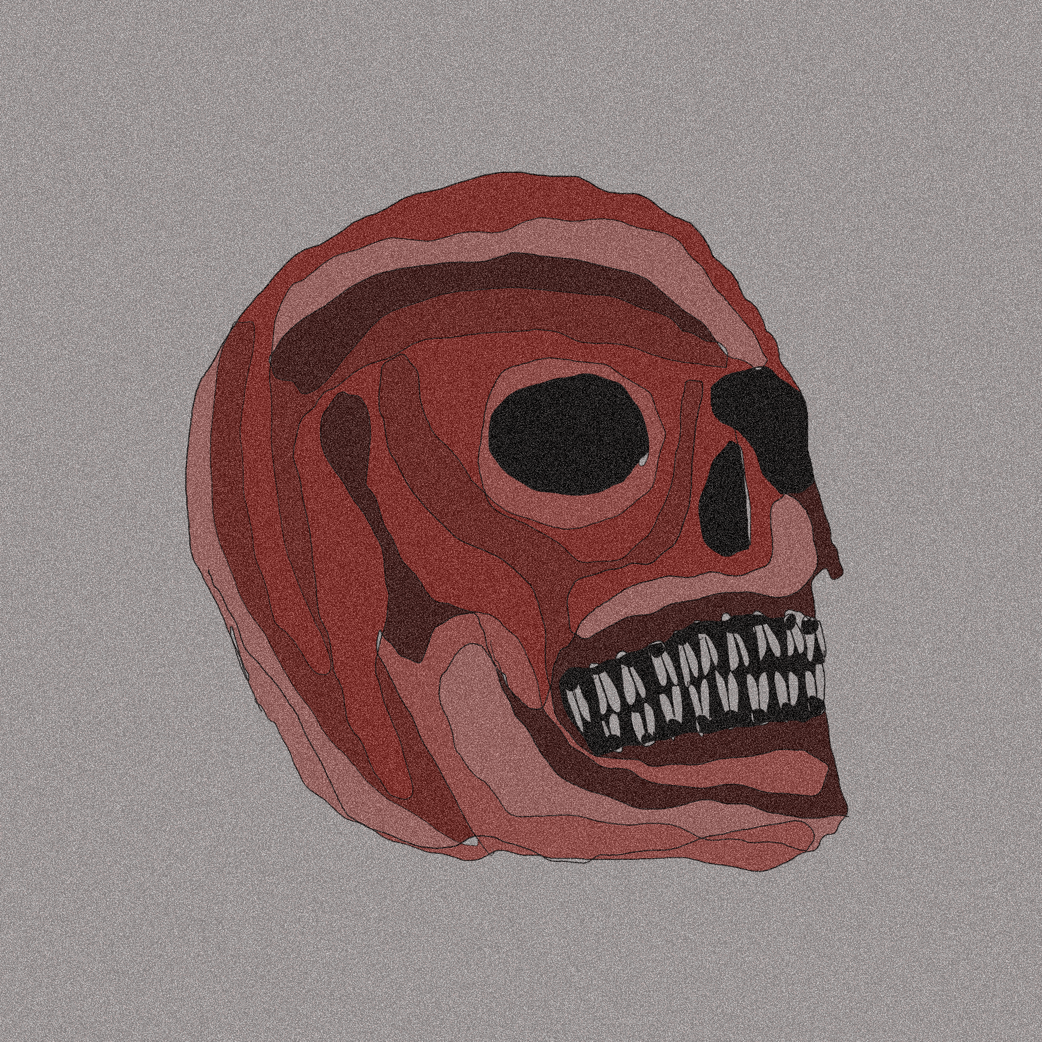 goddamn meat skull