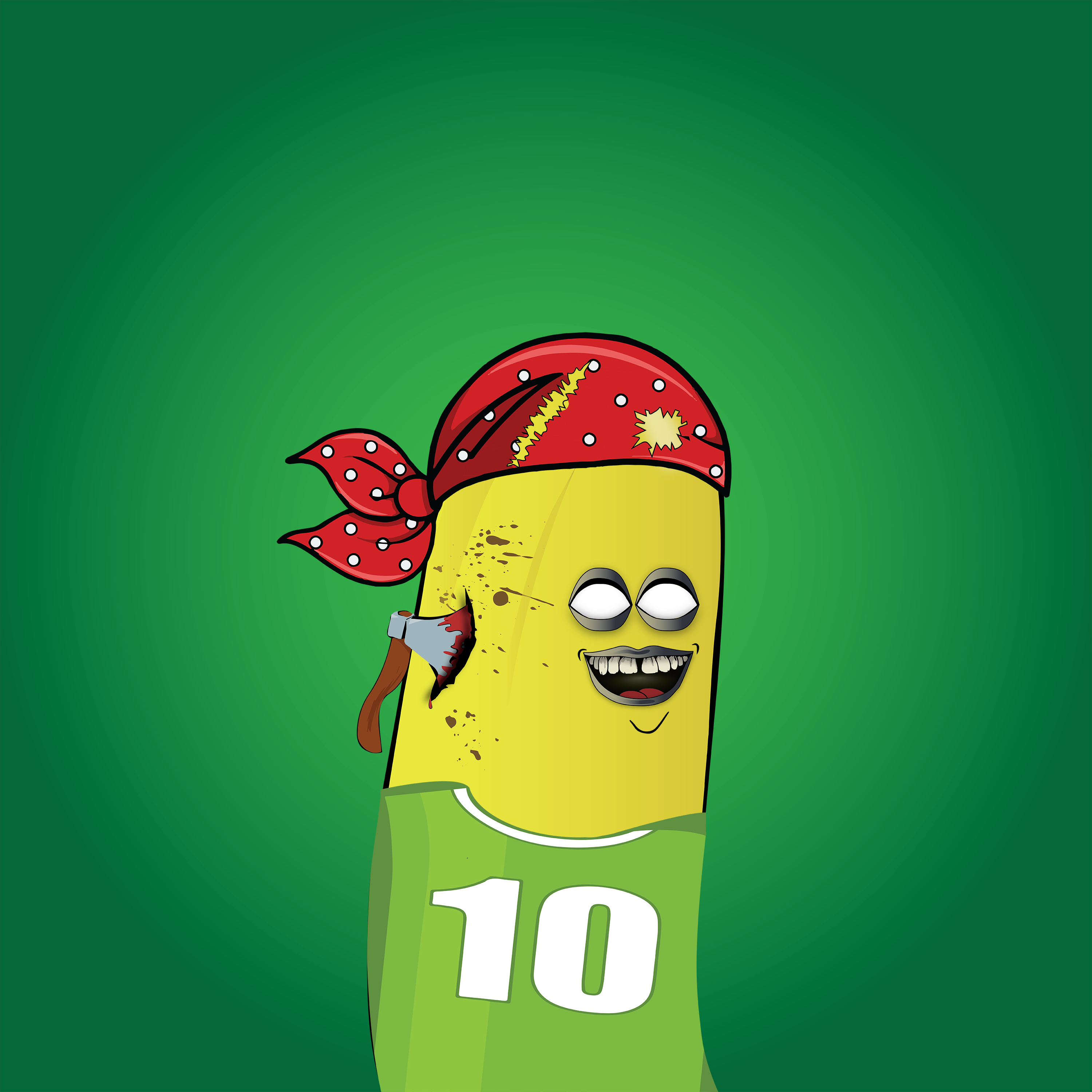 Zombie Banana Bunch #6289