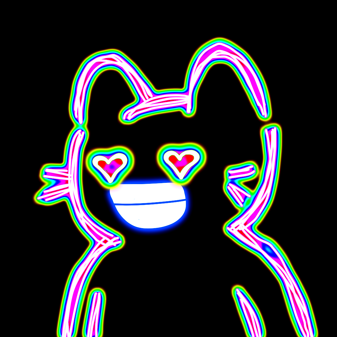 Neon Cat #232
