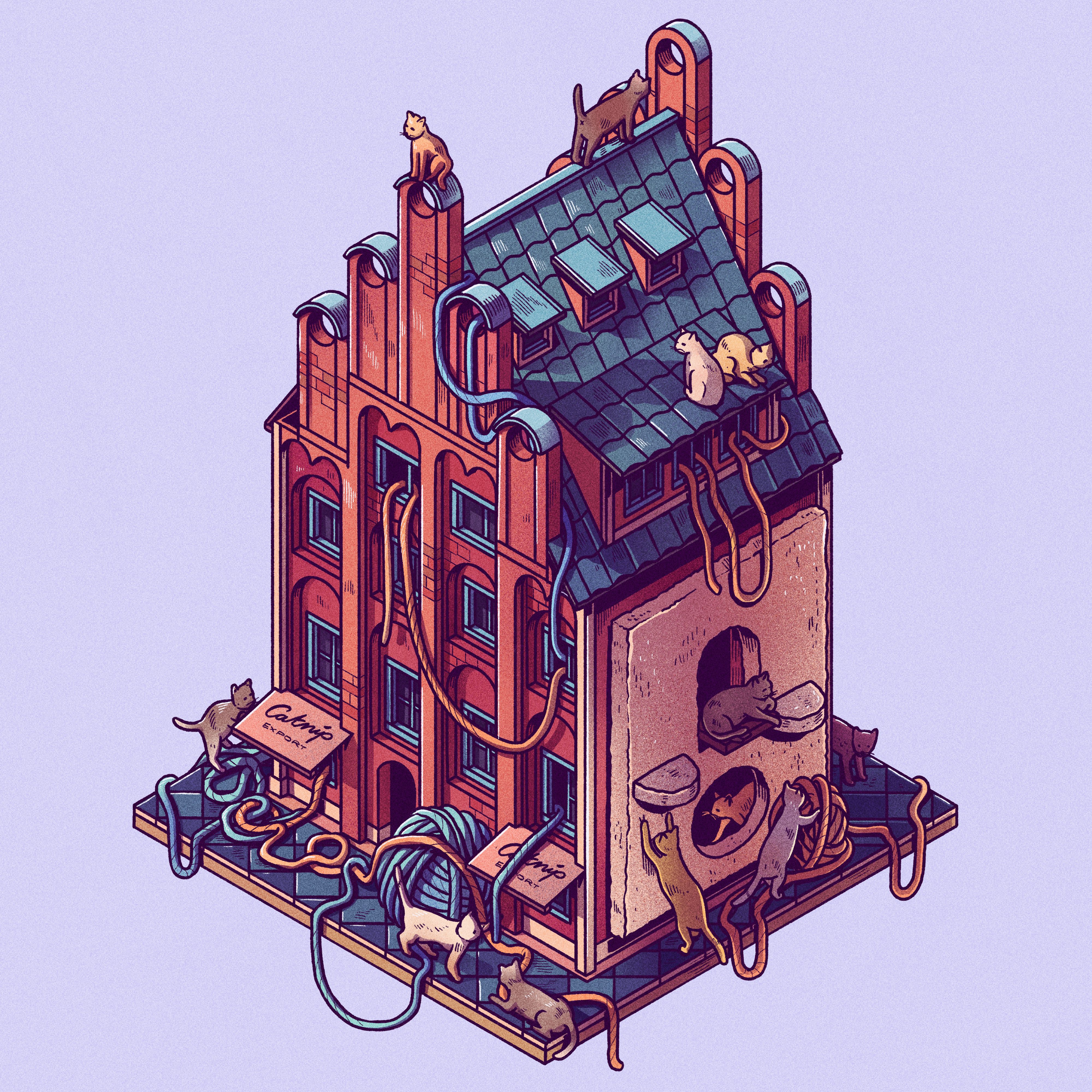 Curious Cabins #16 — Felis