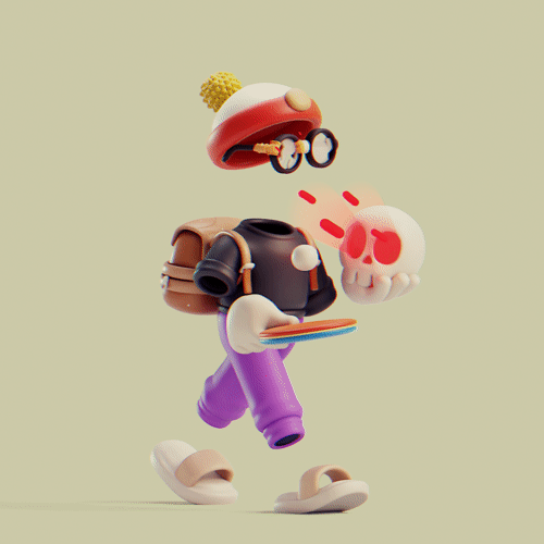 Invisible Friends 3D #4022