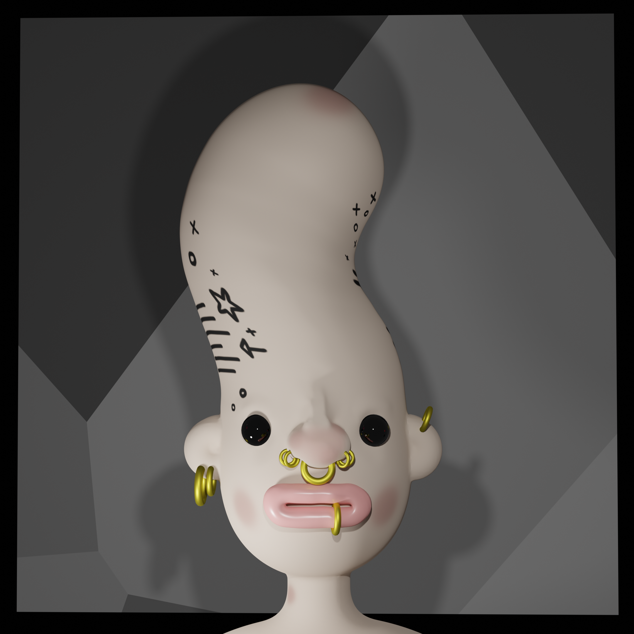 Tall Head #03