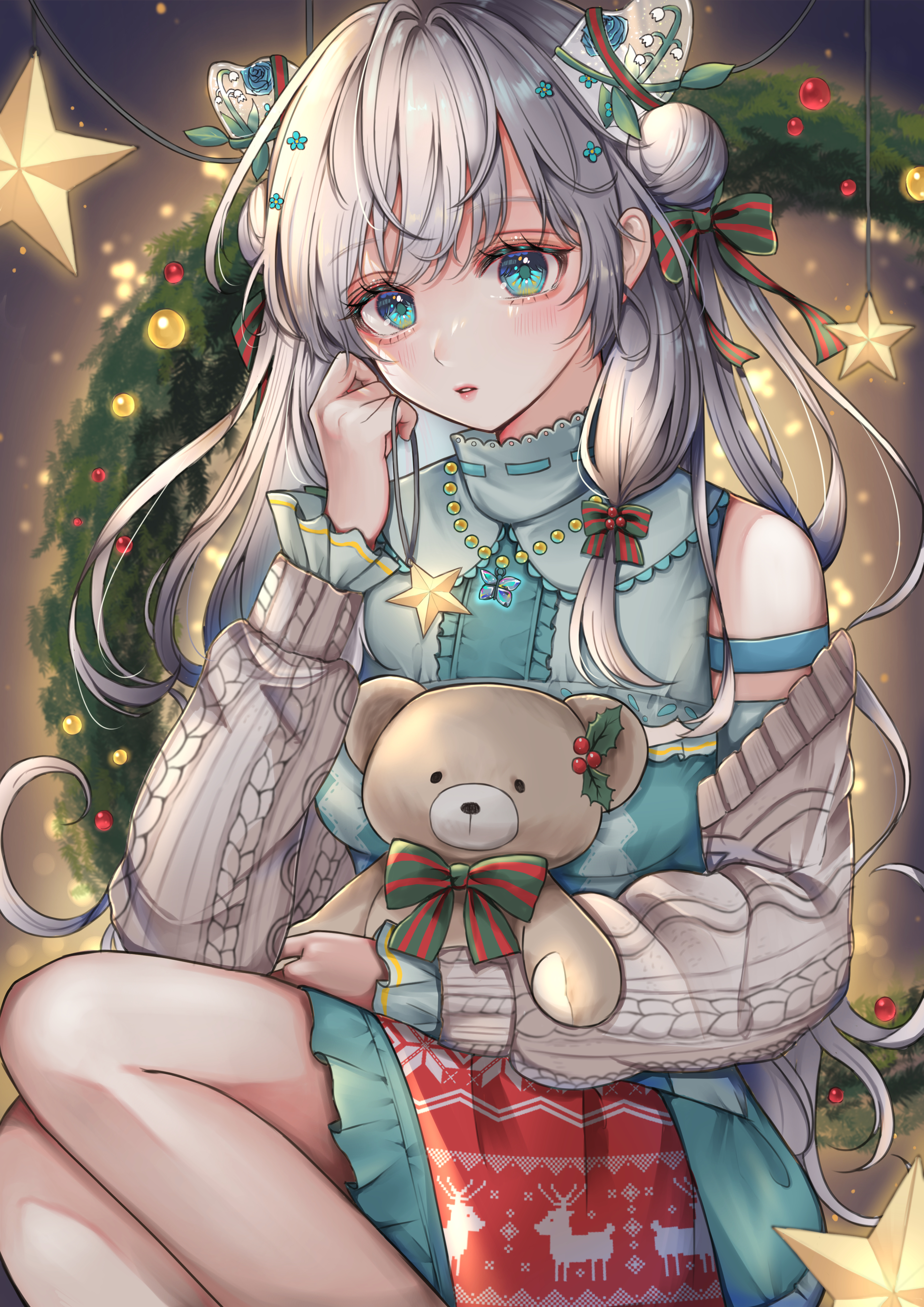 The crescent wreath