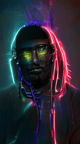 Neon Man   -Vodnik