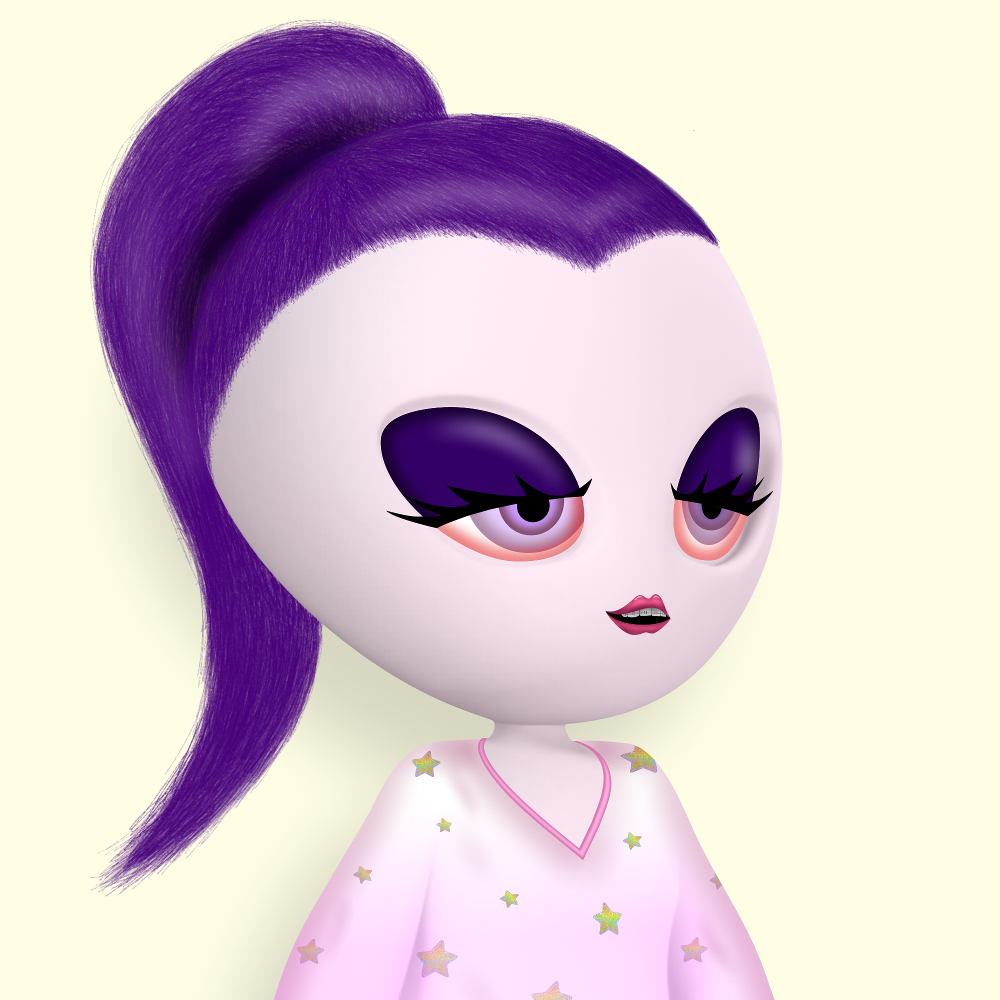 Alien Girl 75
