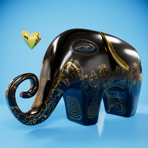 Miloverso Elephant #0273