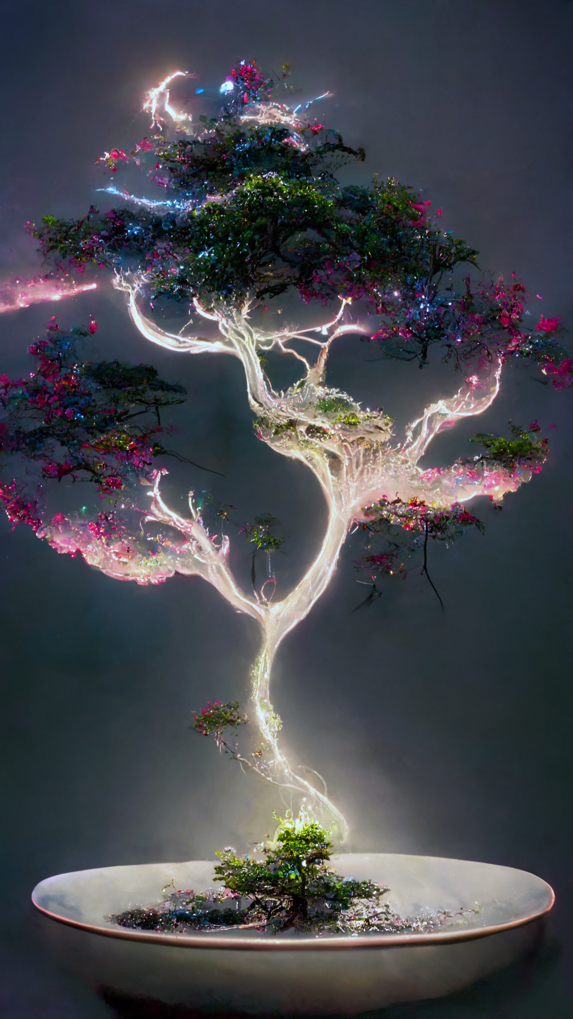 The Heavenly AI Bonsai Tree 732/5000
