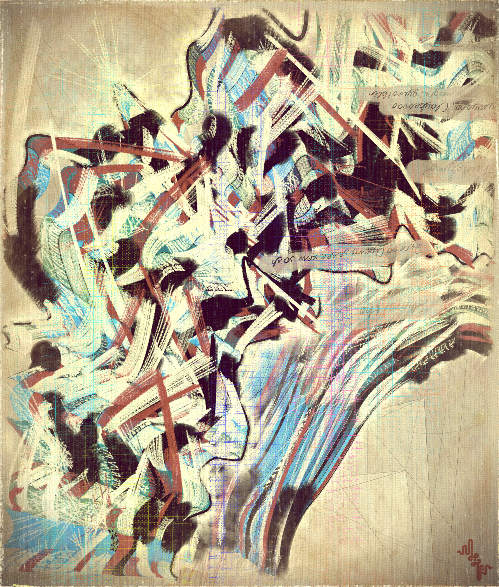 Amplitudes of Canvas #348