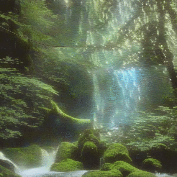 water and light become one