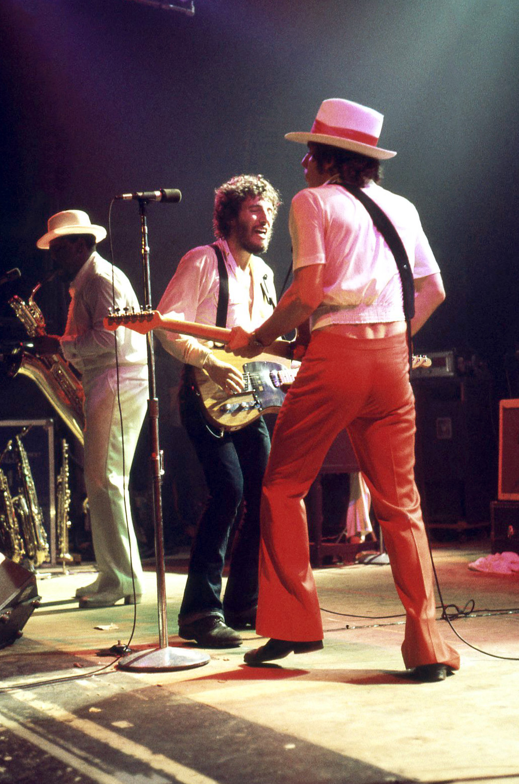 Bruce Springsteen & Clarence Clemons Photographed By David Gahr