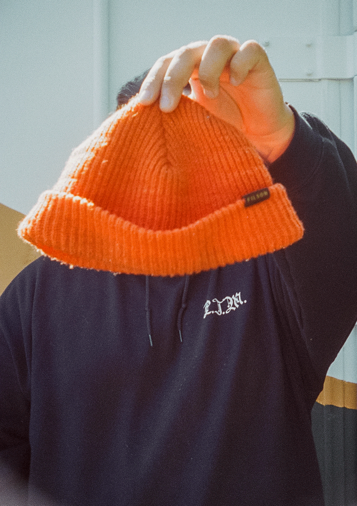 Kristopher Shinn's Orange Beanie 
