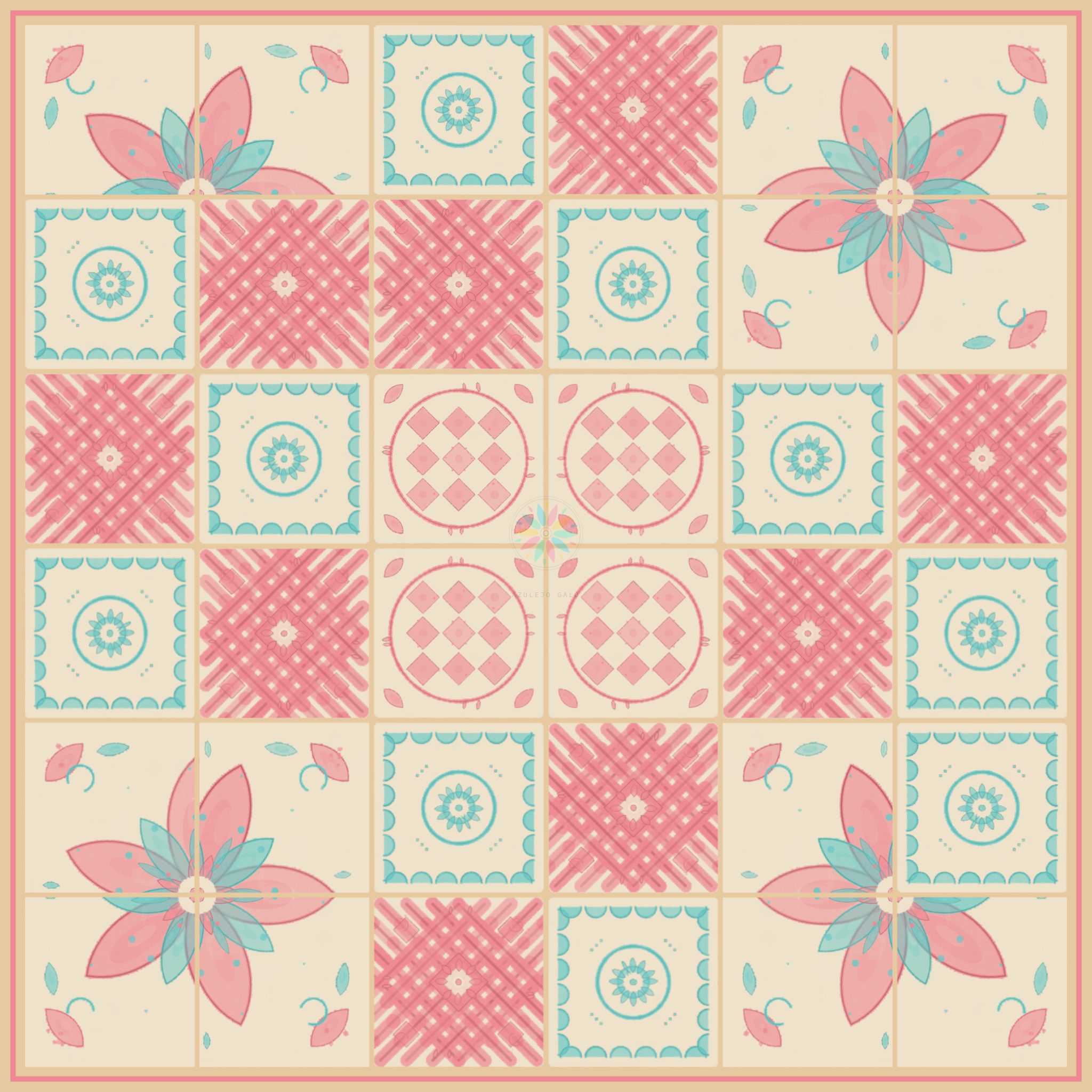 Azulejo Galo by Bryan Brinkman #223