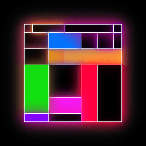 Crypto Mondrian //DARK #064