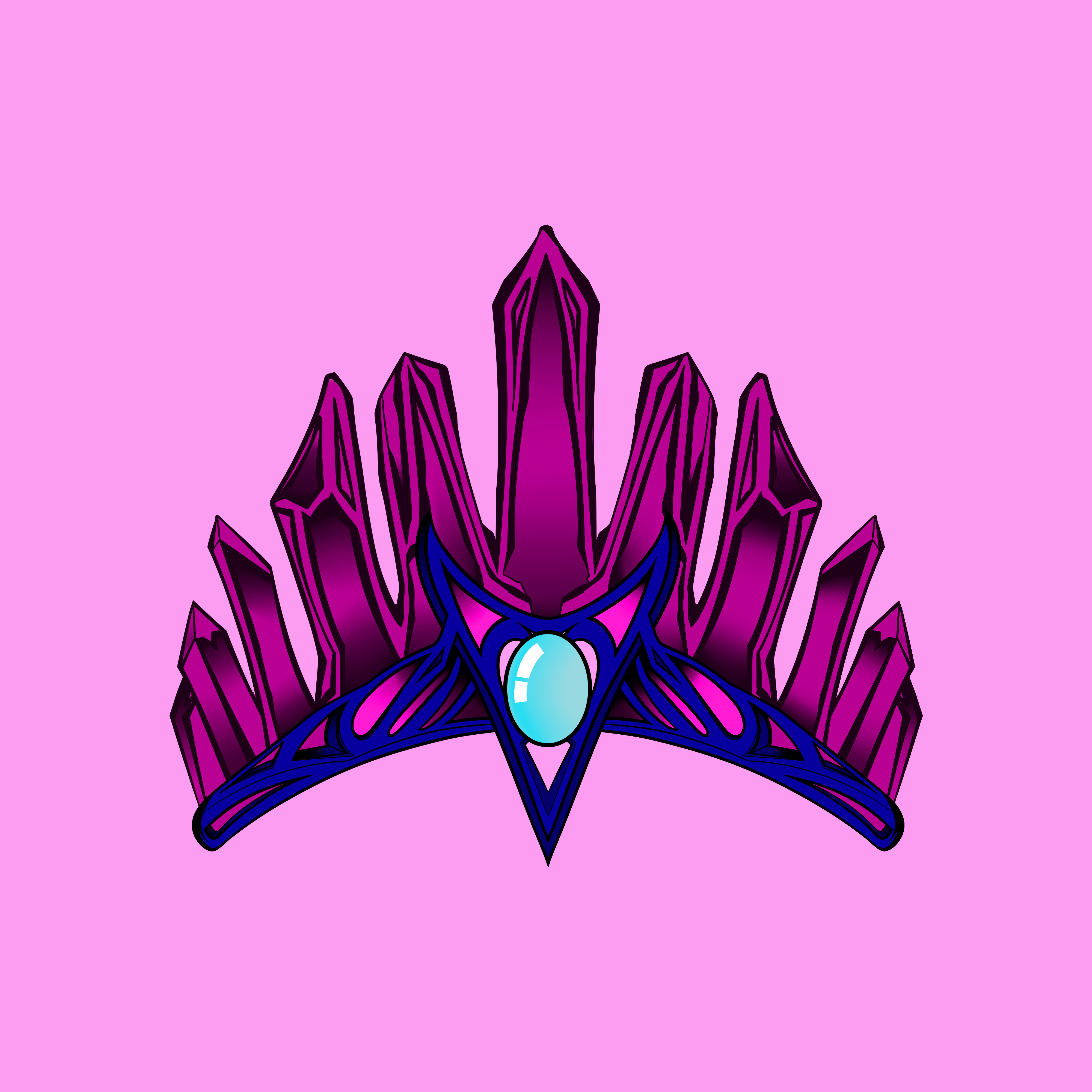 LADY CROWN #3437