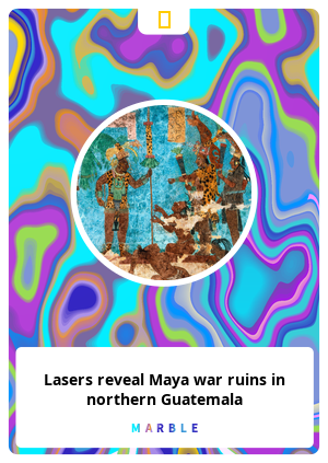 Lasers reveal Maya war ruins in northern Guatemala