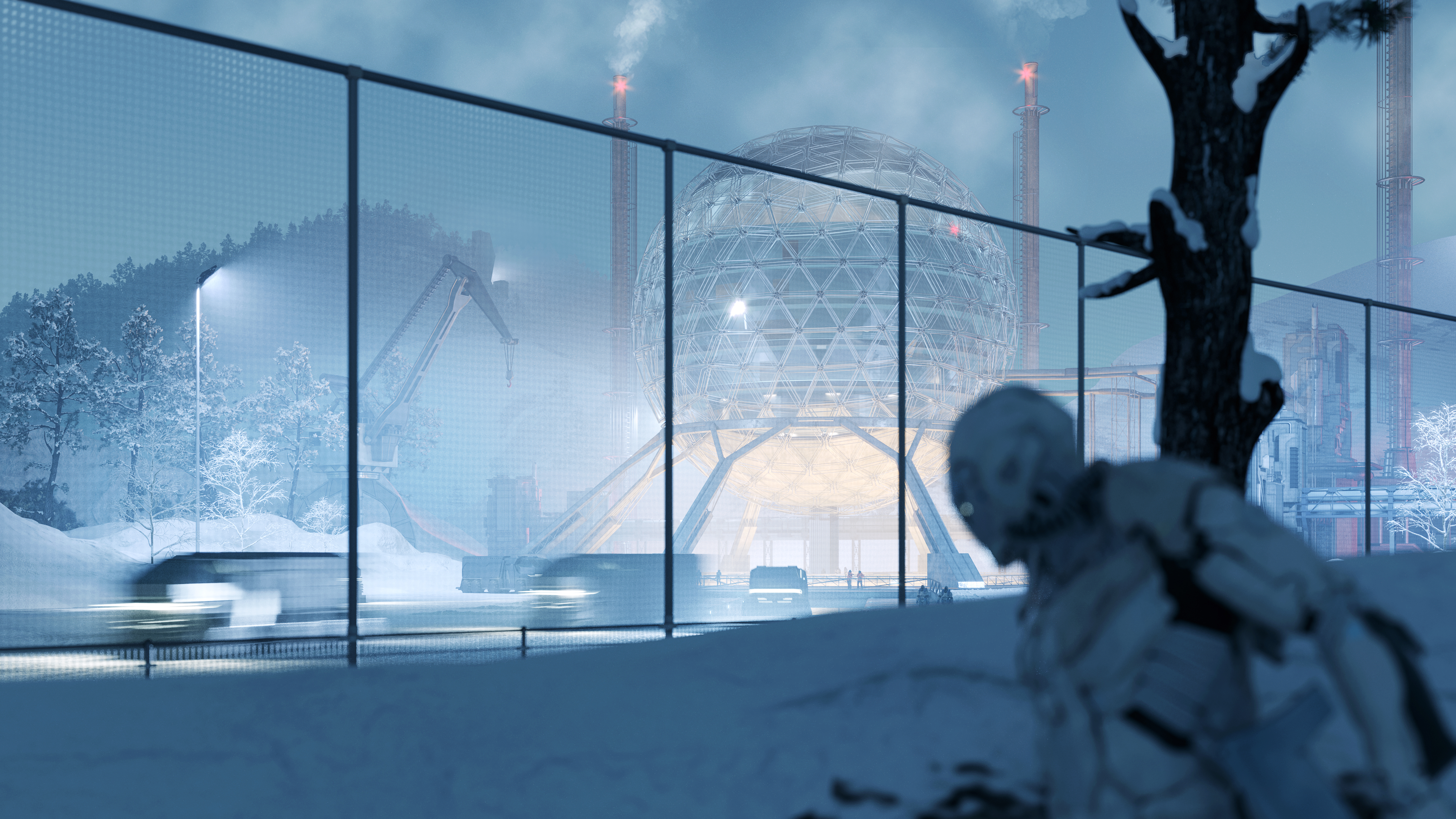 Frozen Chronicles: Research facility