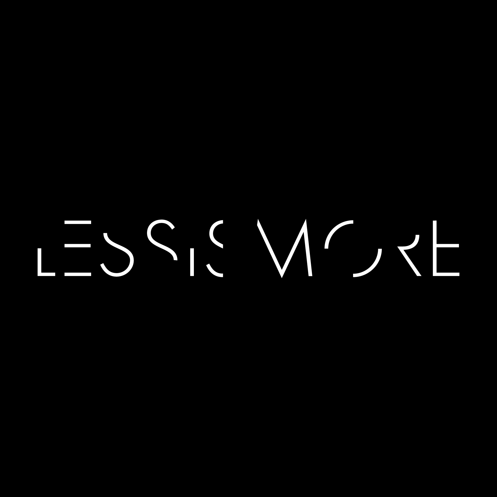 Lessismore #1