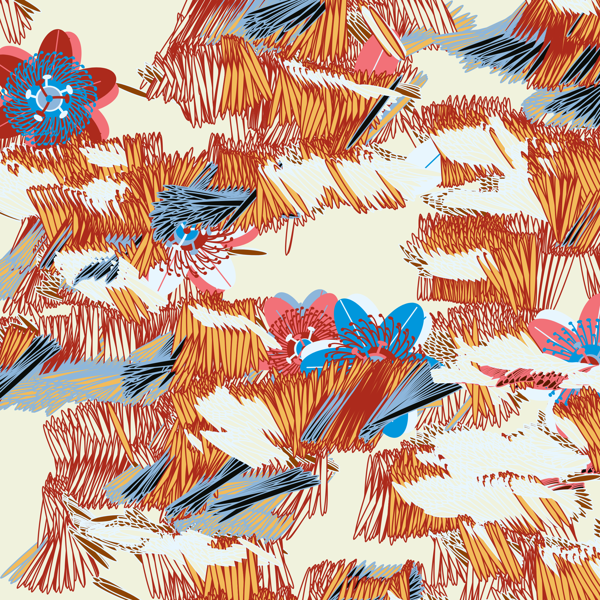 Fragments of an Infinite Field #508