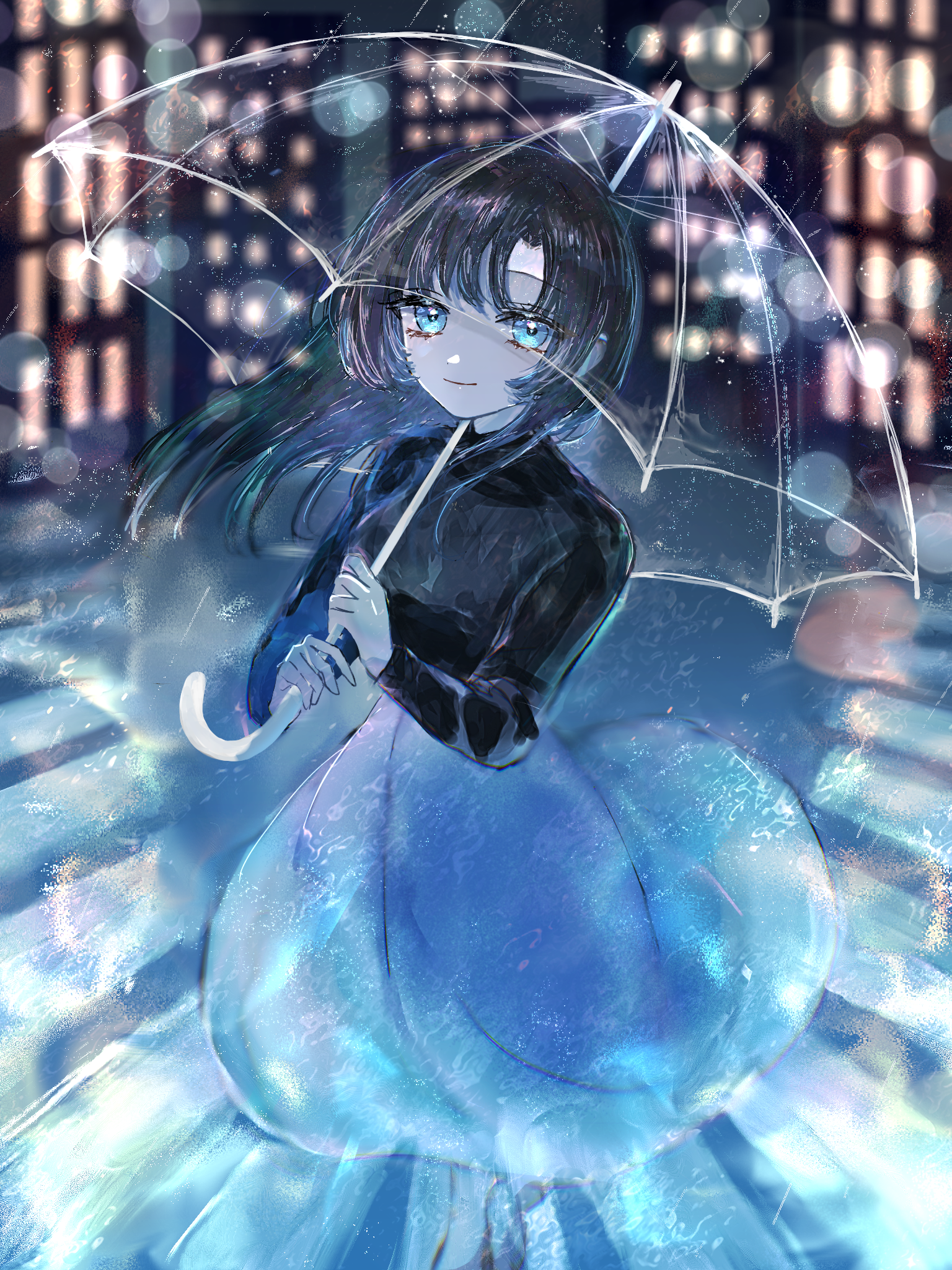 rainy night