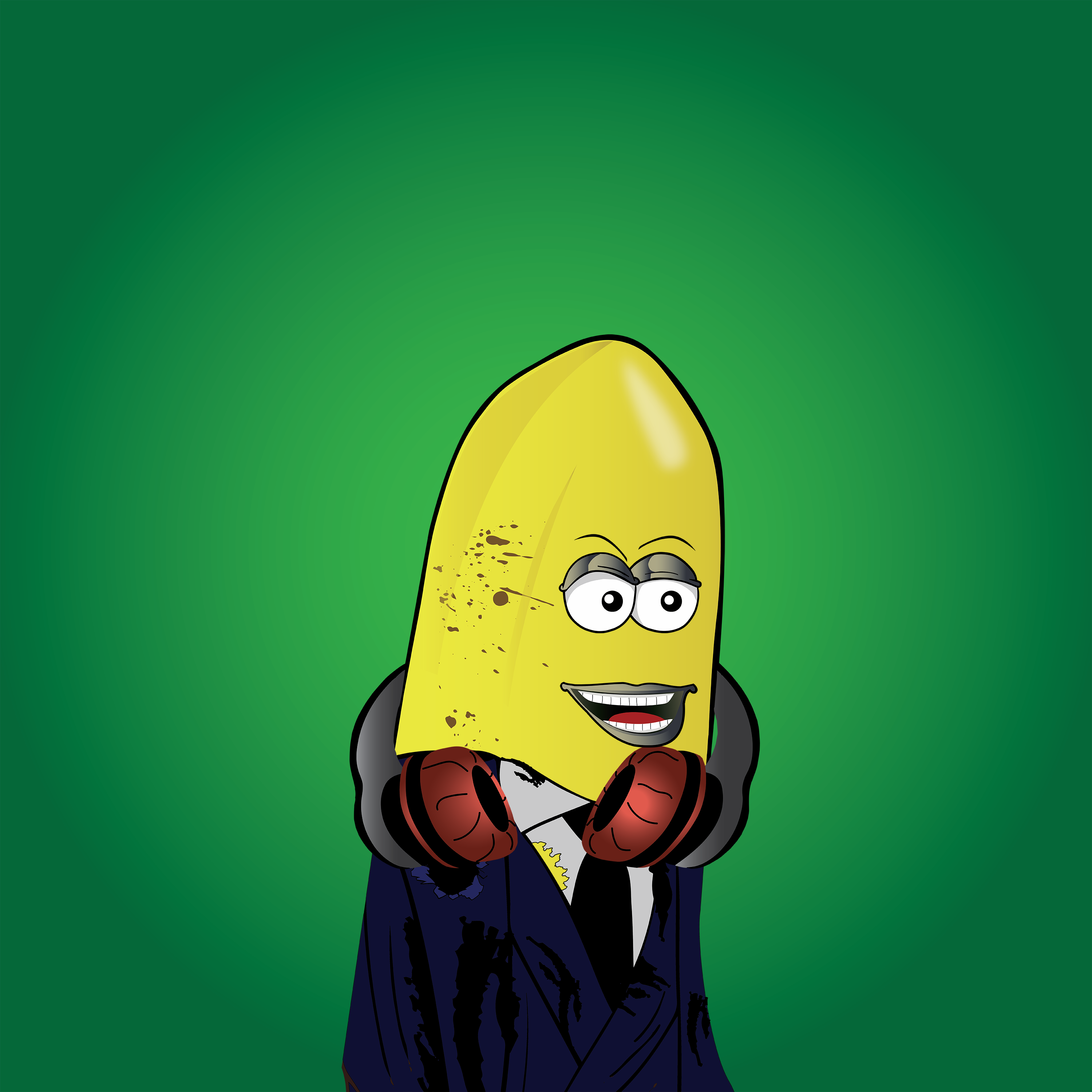 Zombie Banana Bunch #6348