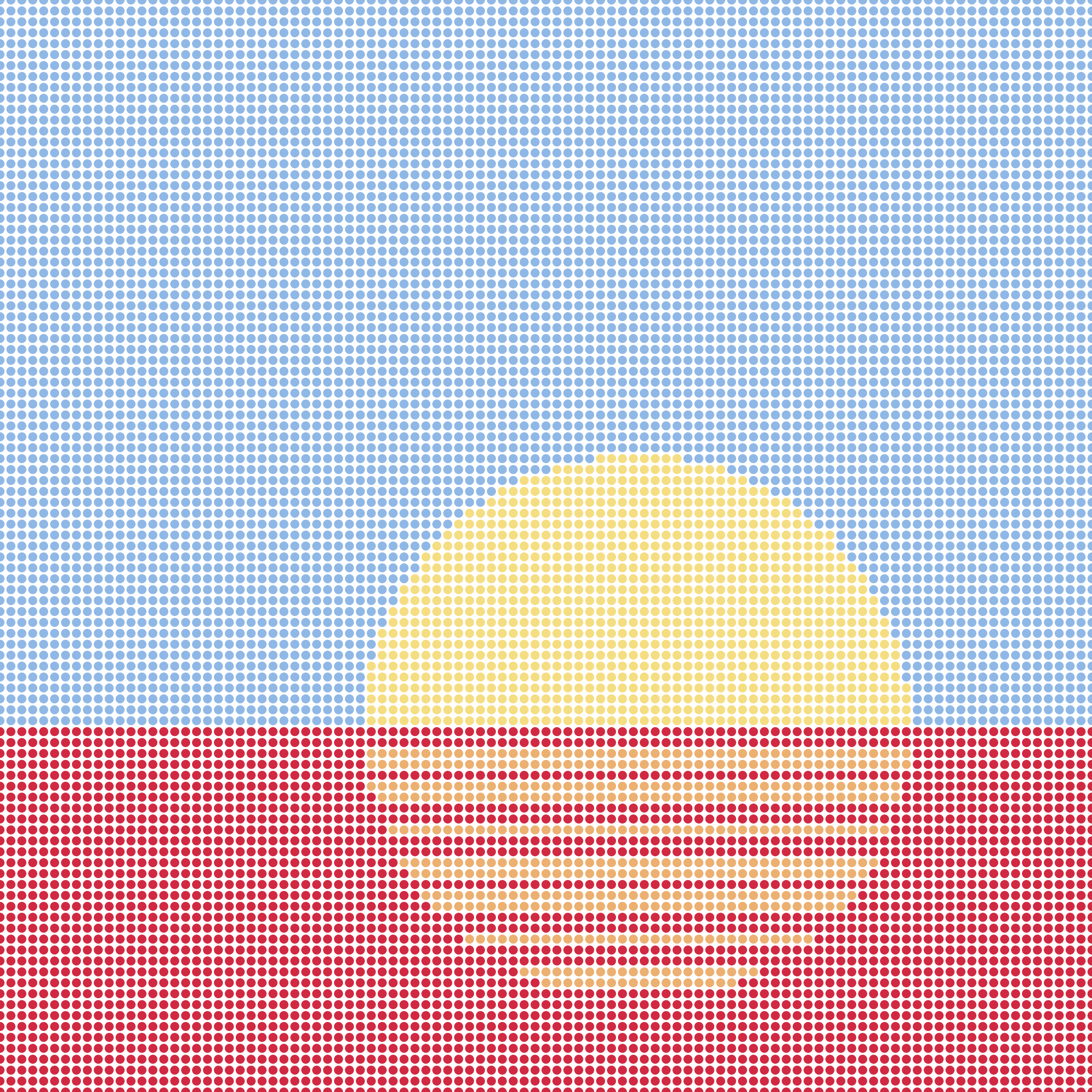 Stipple Sunsets #312