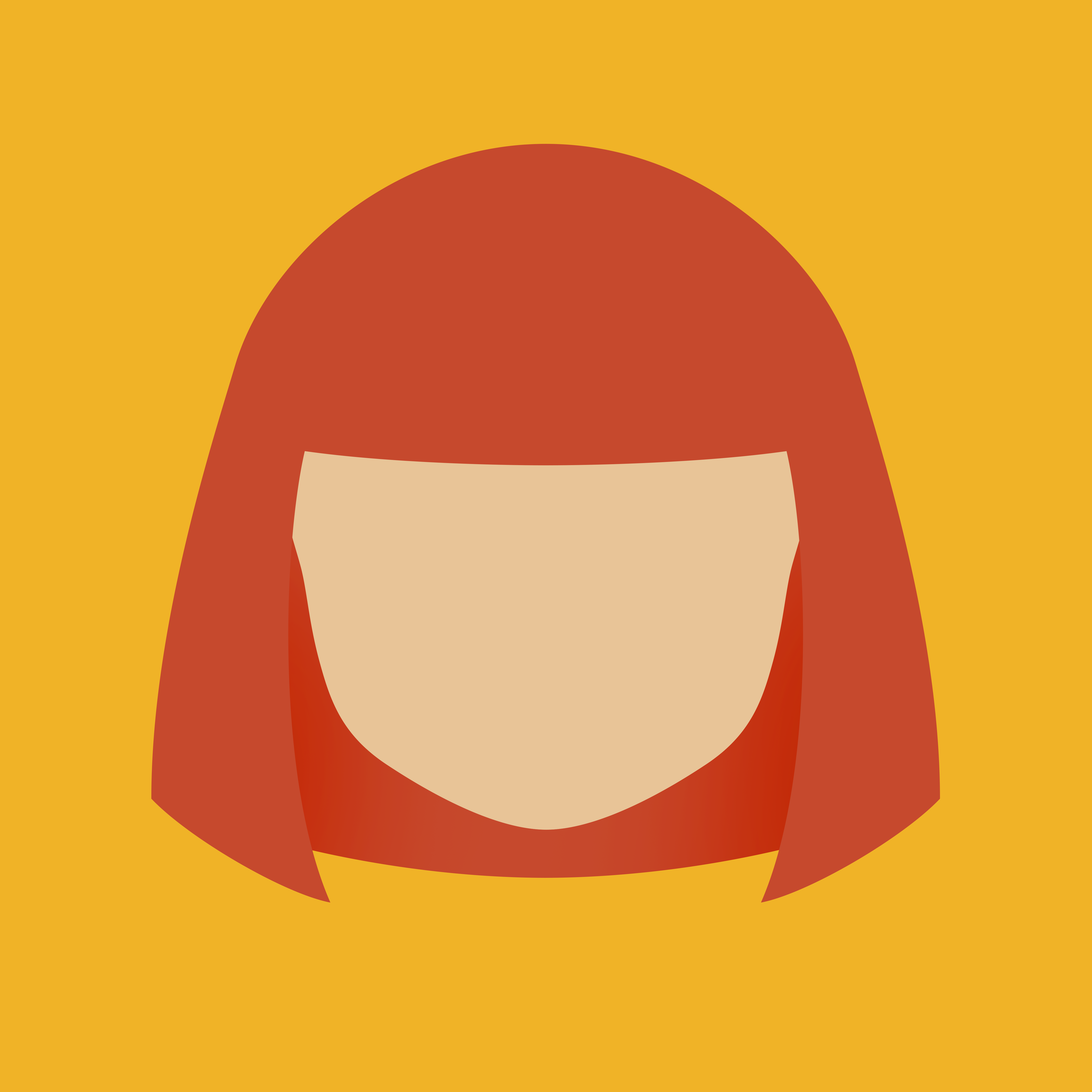 Red bangs