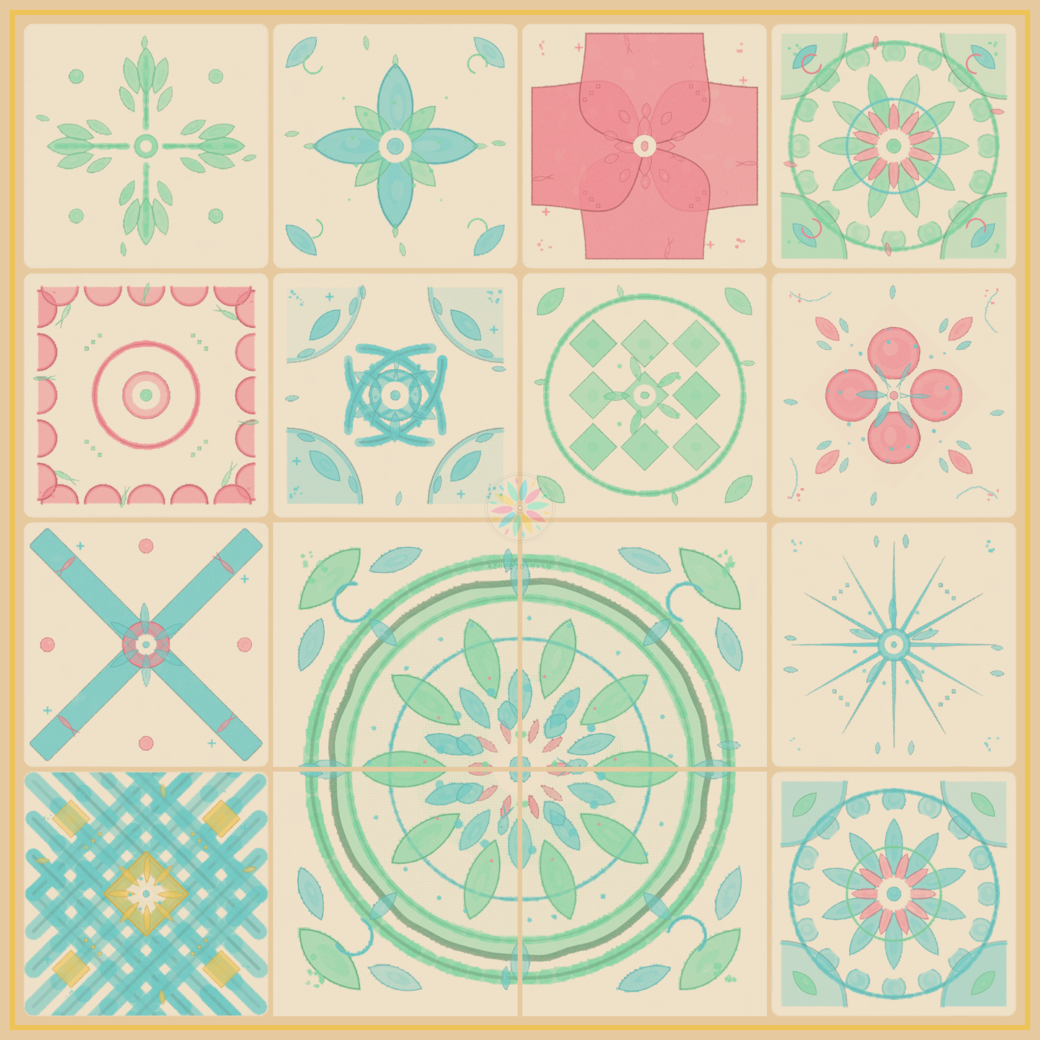 Azulejo Galo by Bryan Brinkman #151