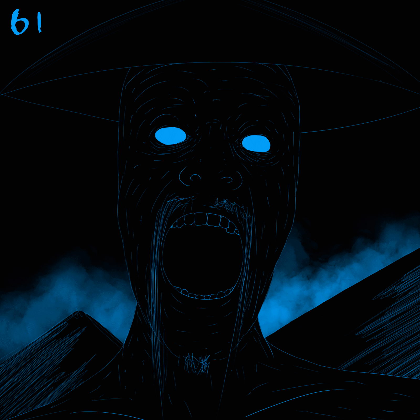 Screaming Man 61