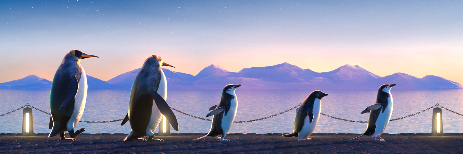Five Penguins #1403