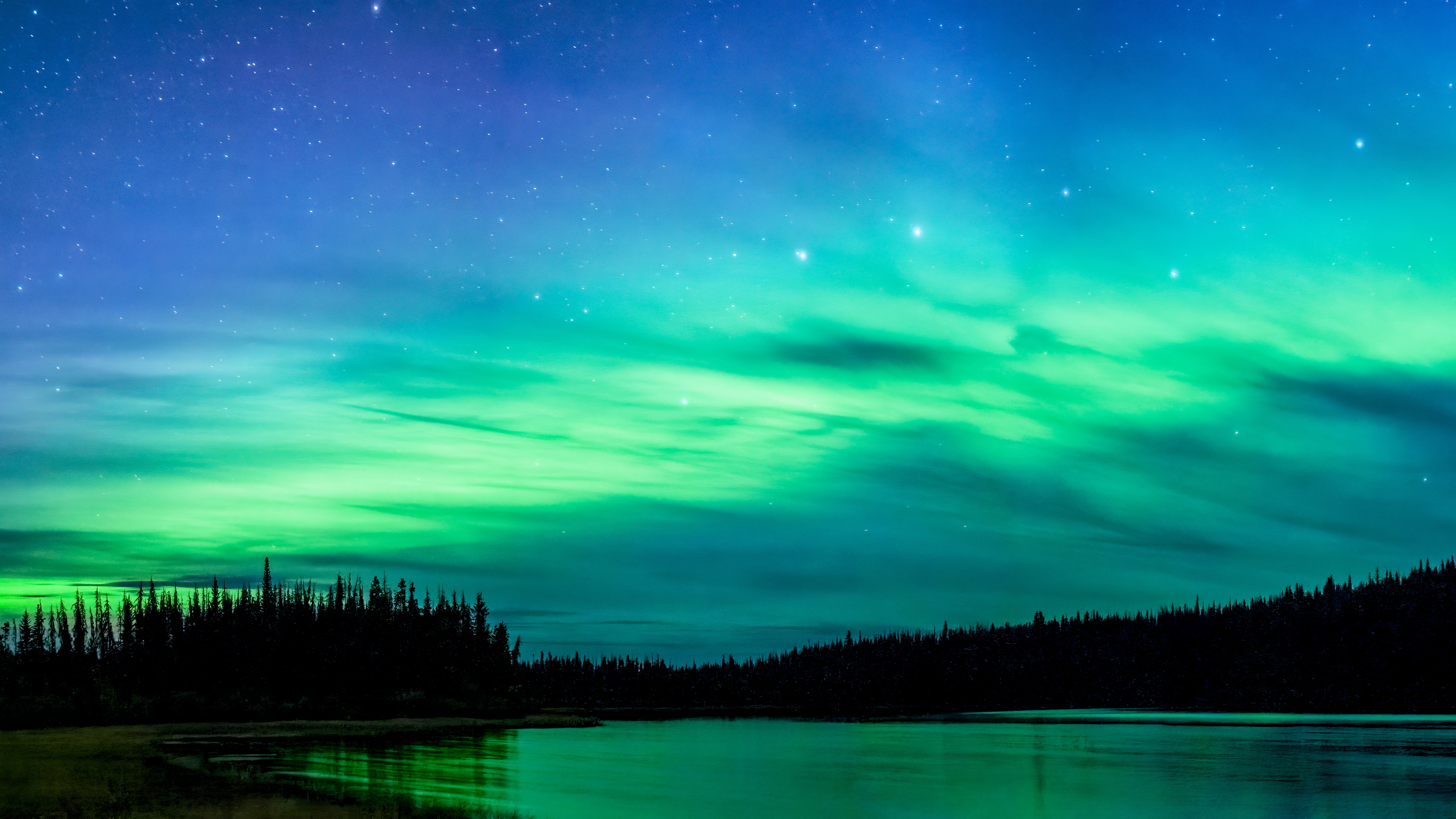 Saul Lake Aurora