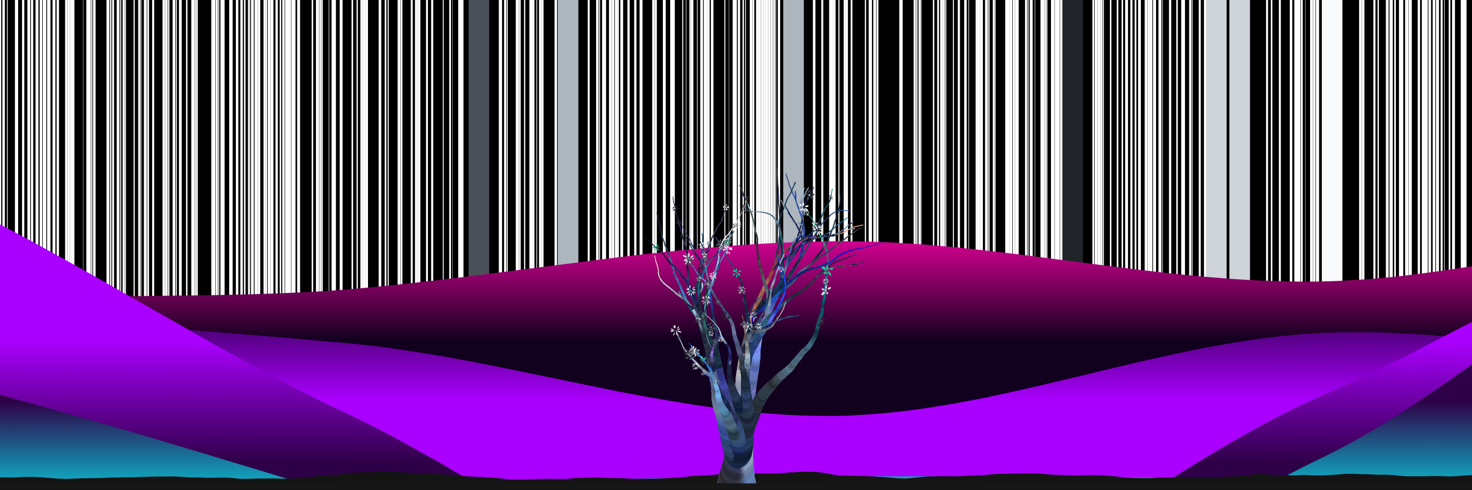 Coded Flowering Banner #043