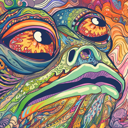 Pepe Peaks on Peyote