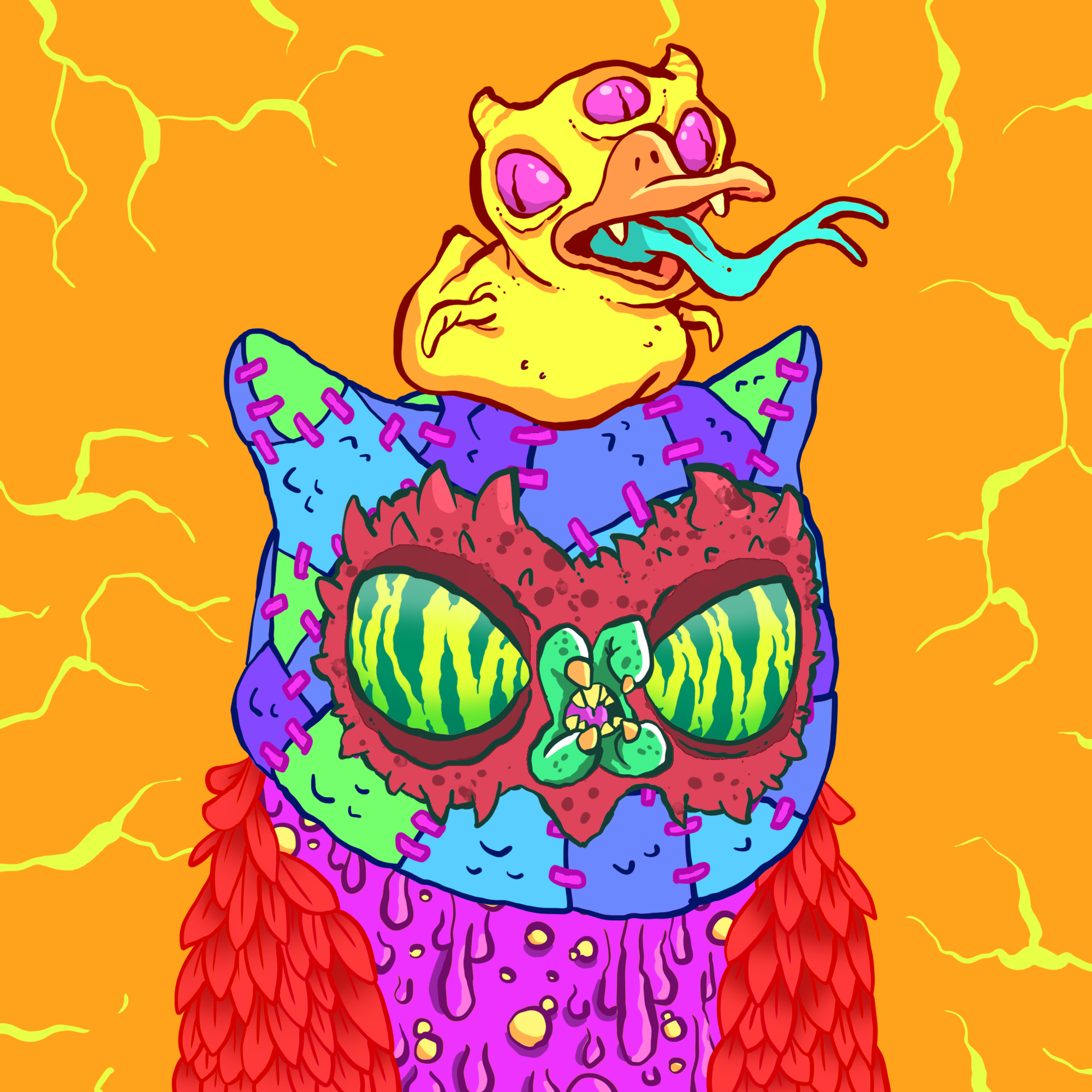 TOXIC BIRDS #3245