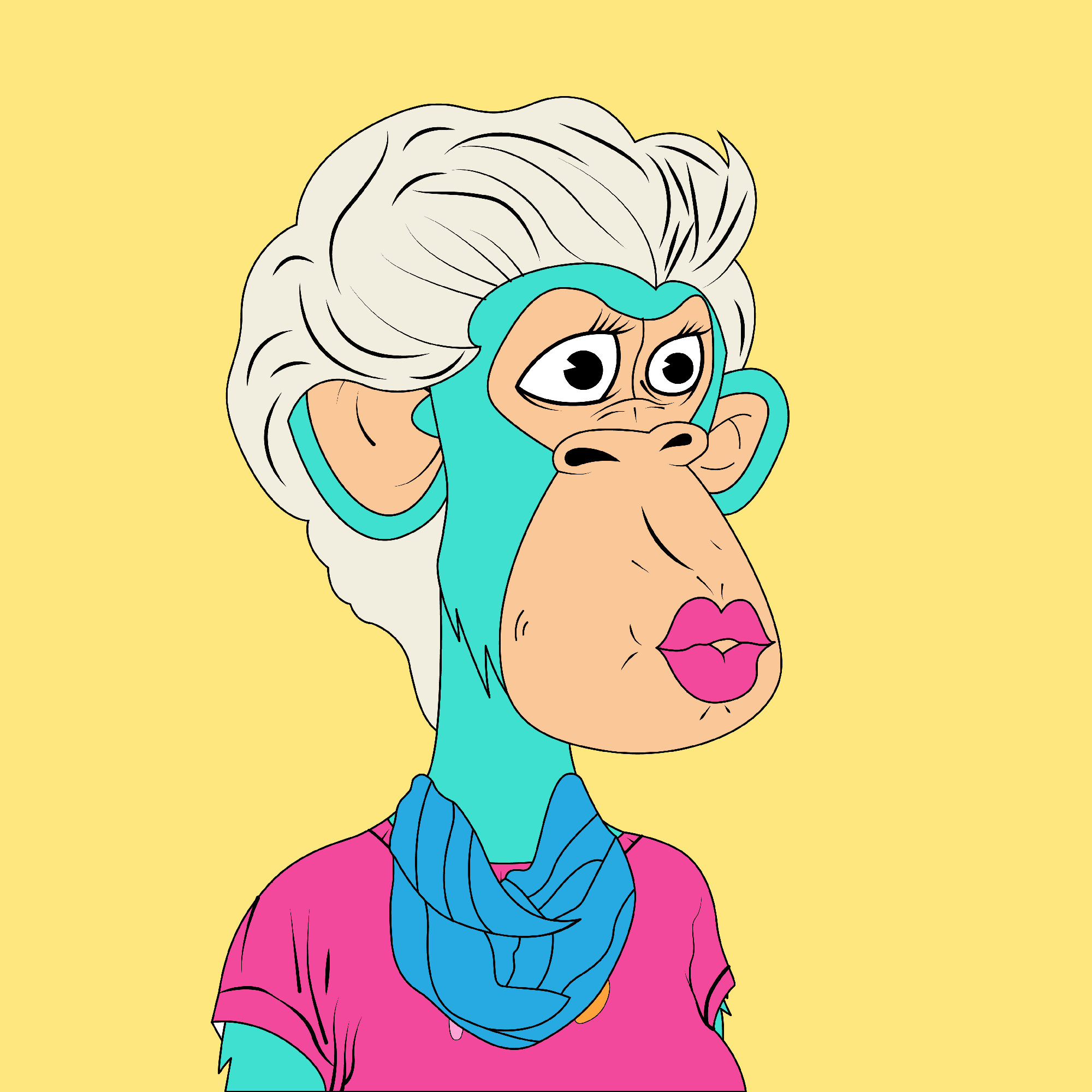 ApeWives of DoodleVille #4475