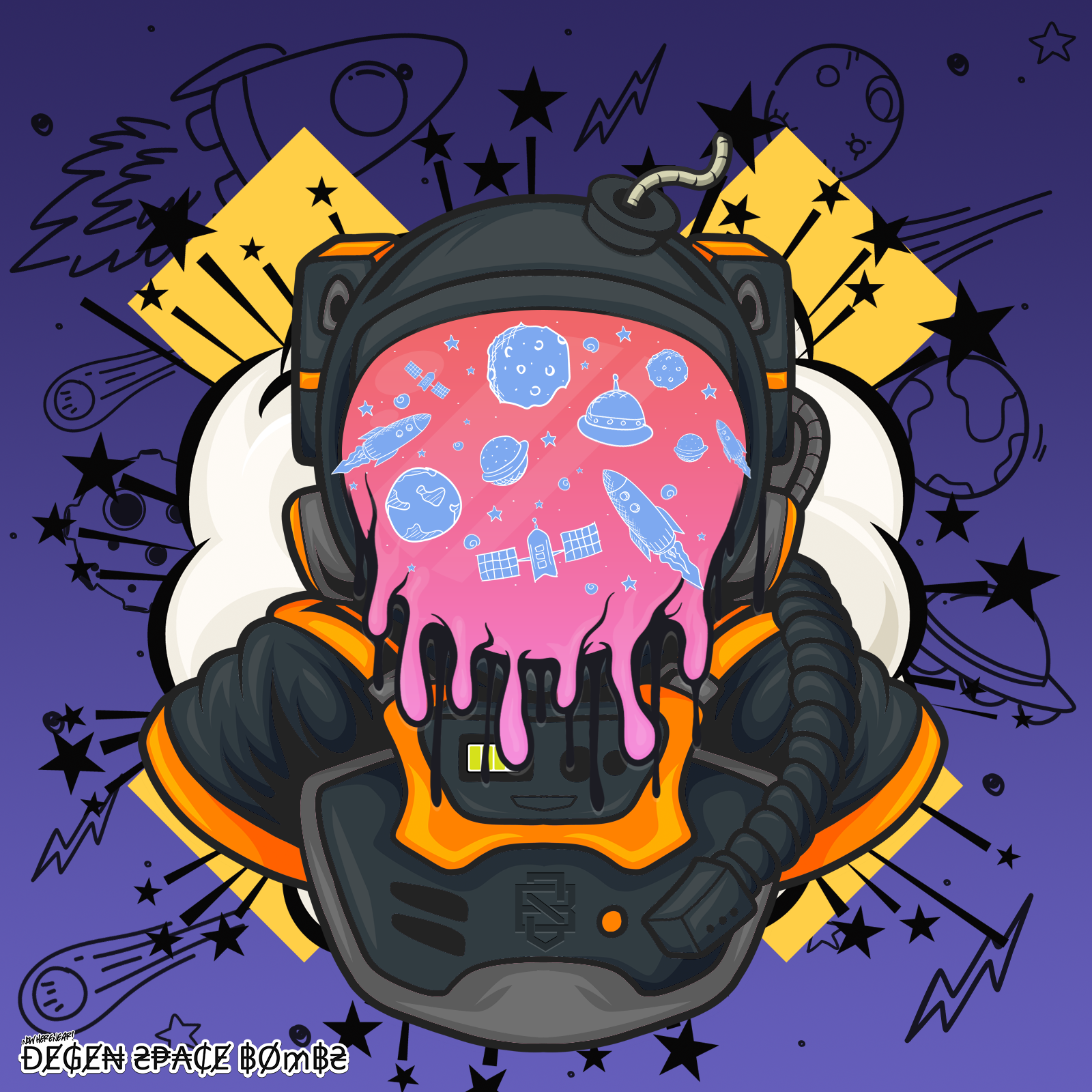 Degen Space Bombs #1971