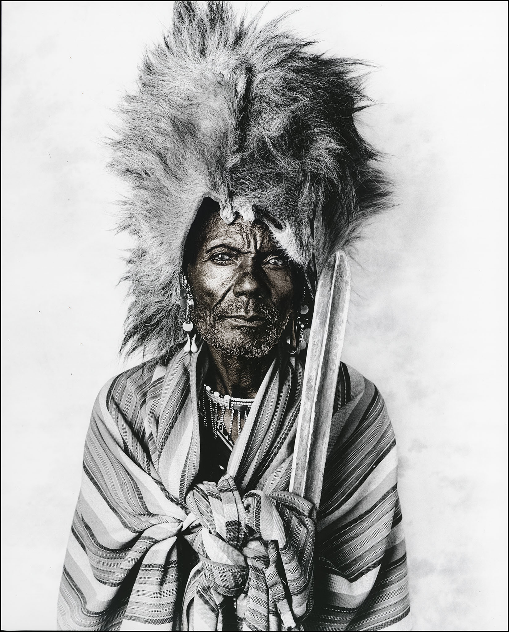 Massai Elder, Massai Mara, Kenya 
