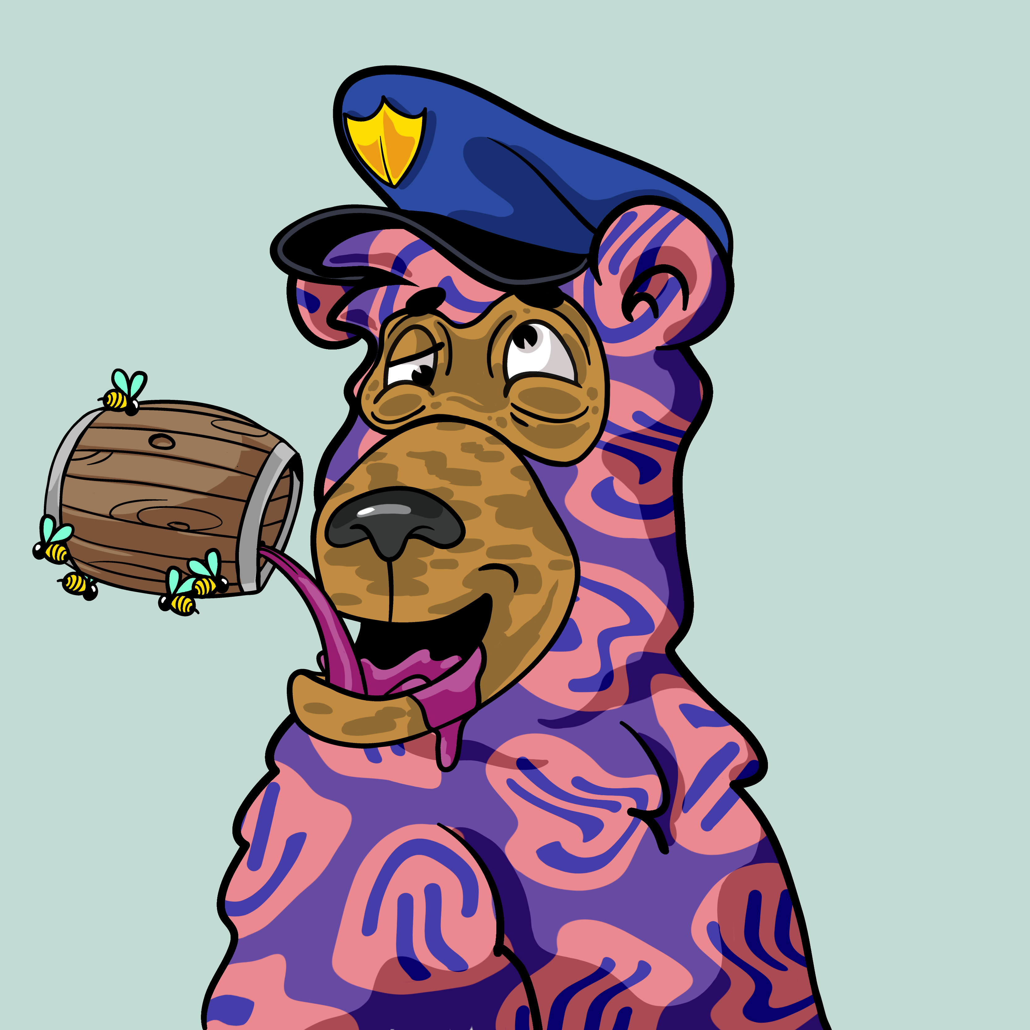 Buzzed Bear #6993