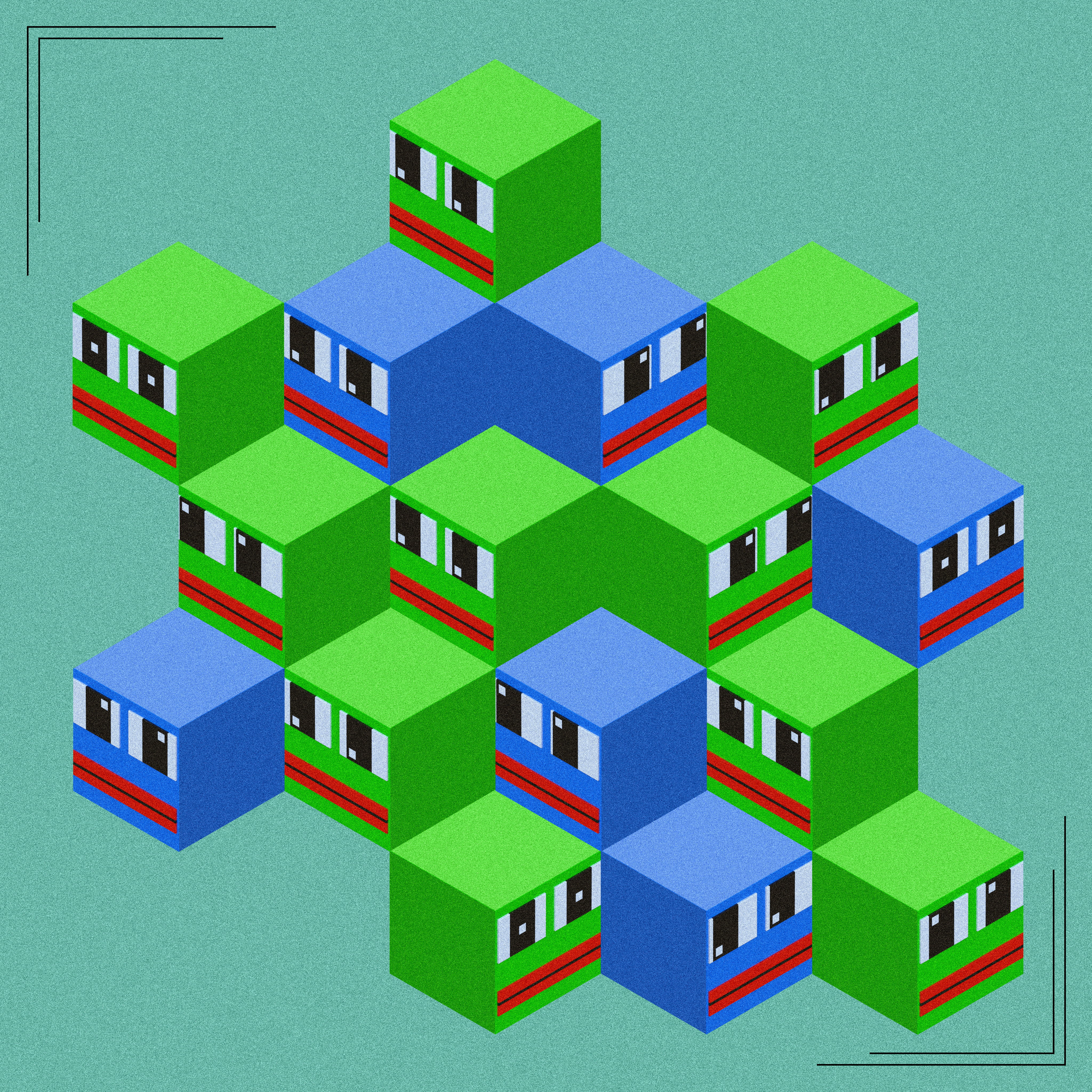 Isometric Pepe #57