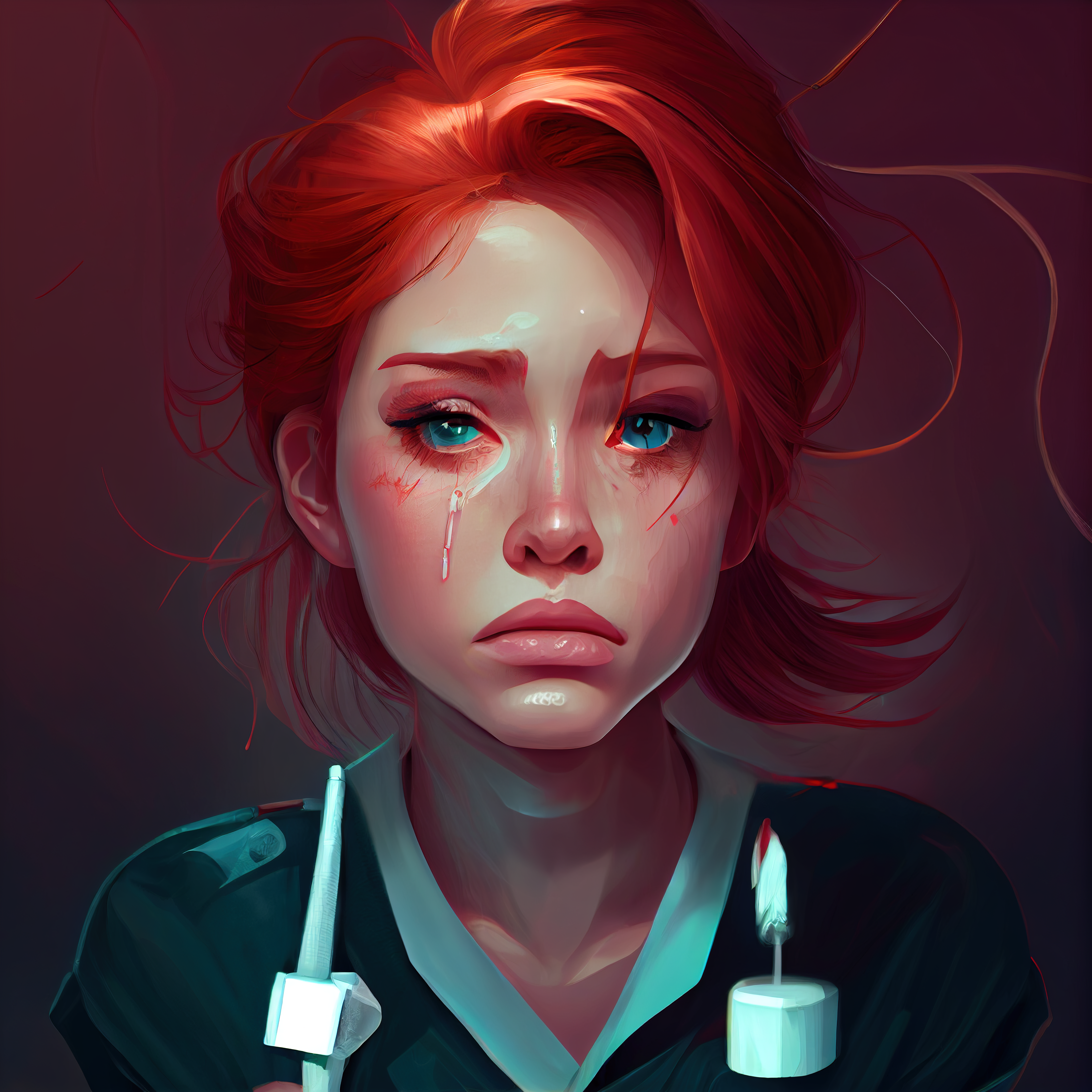 Sad Nurse!