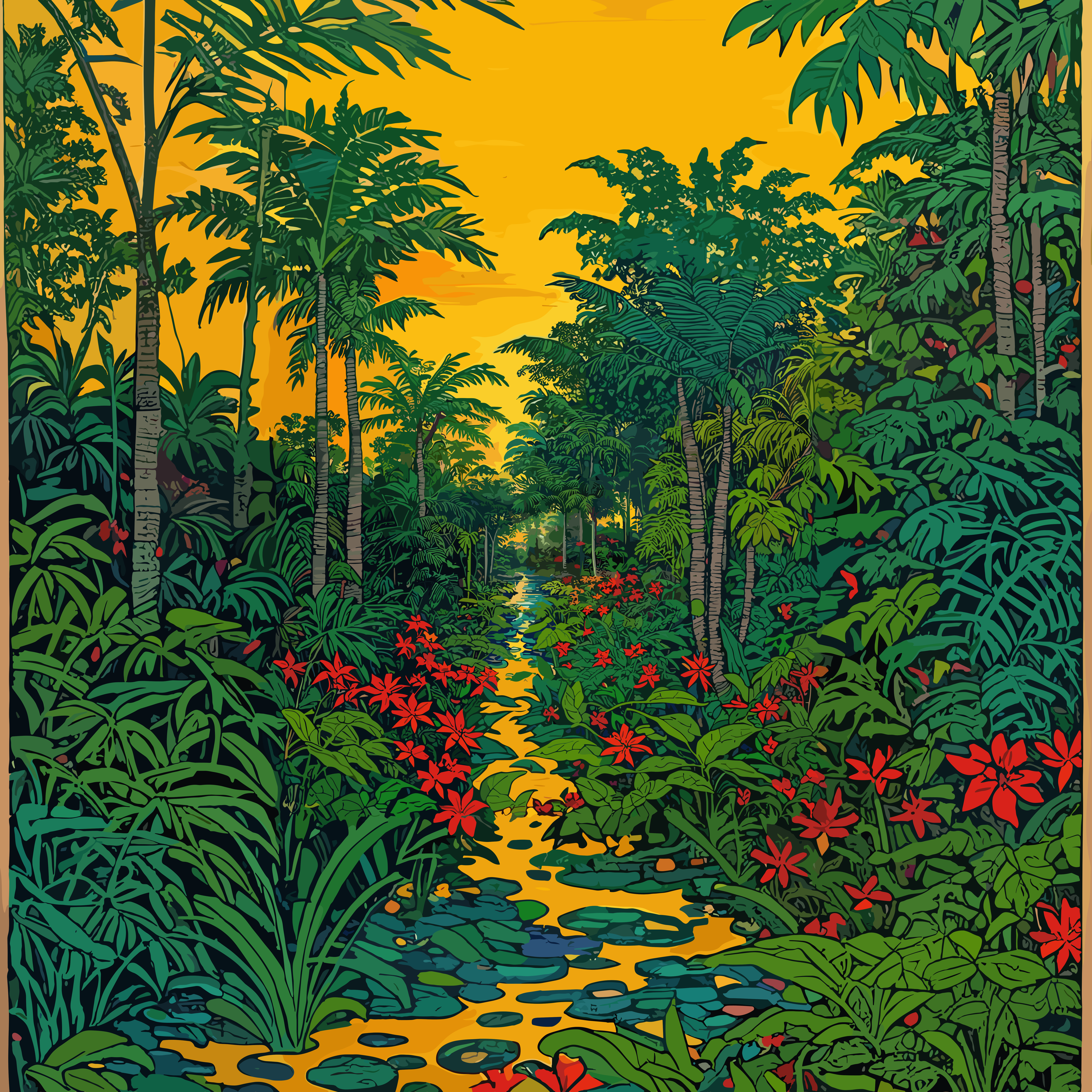 Singapore Sunrise - Frame8(PNG)