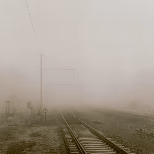 Misty railroad