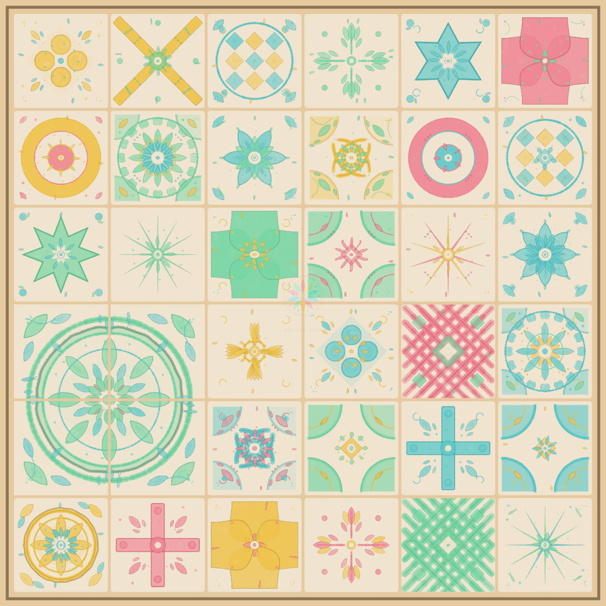 Azulejo Galo by Bryan Brinkman #225