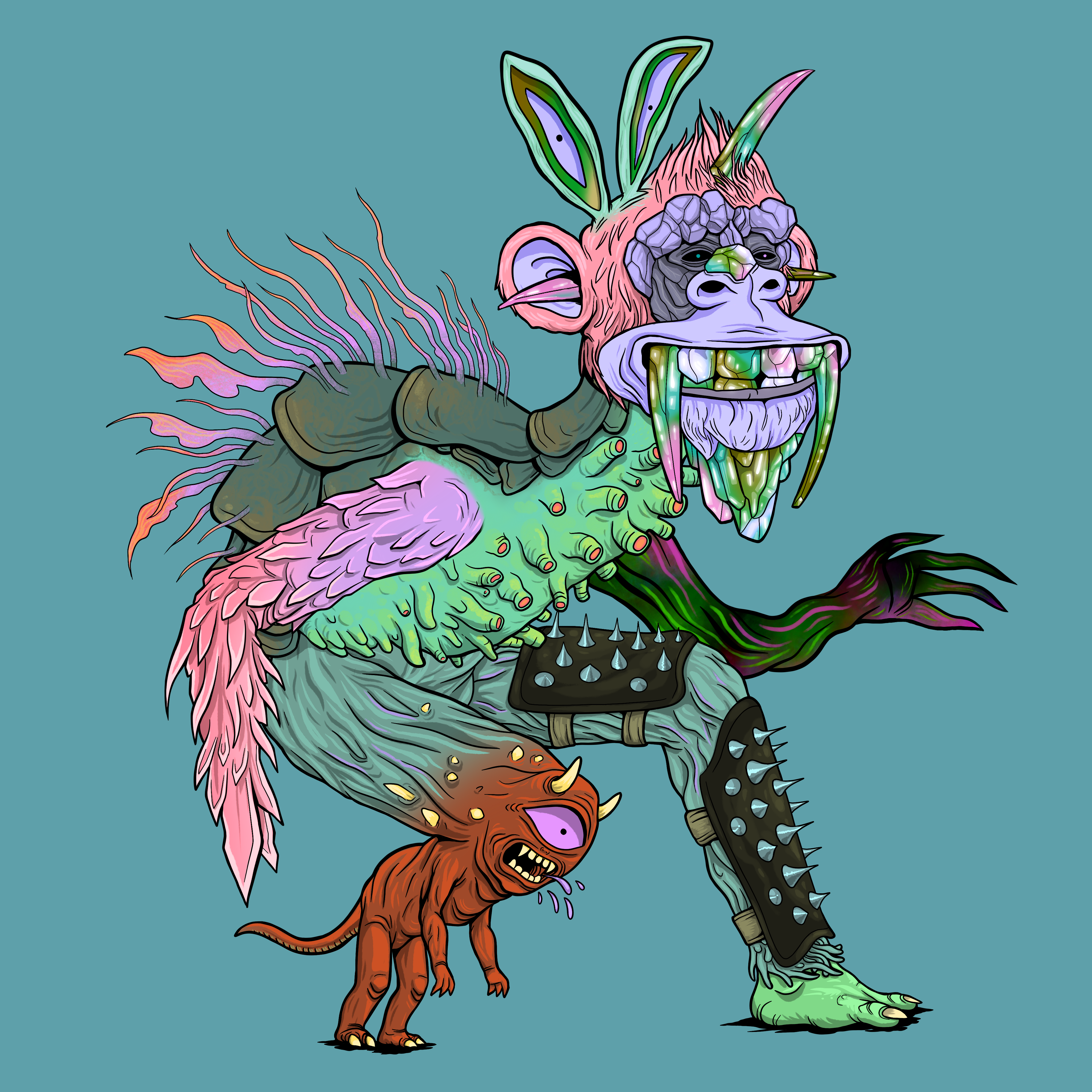 Lurk's Mutant Ape #395