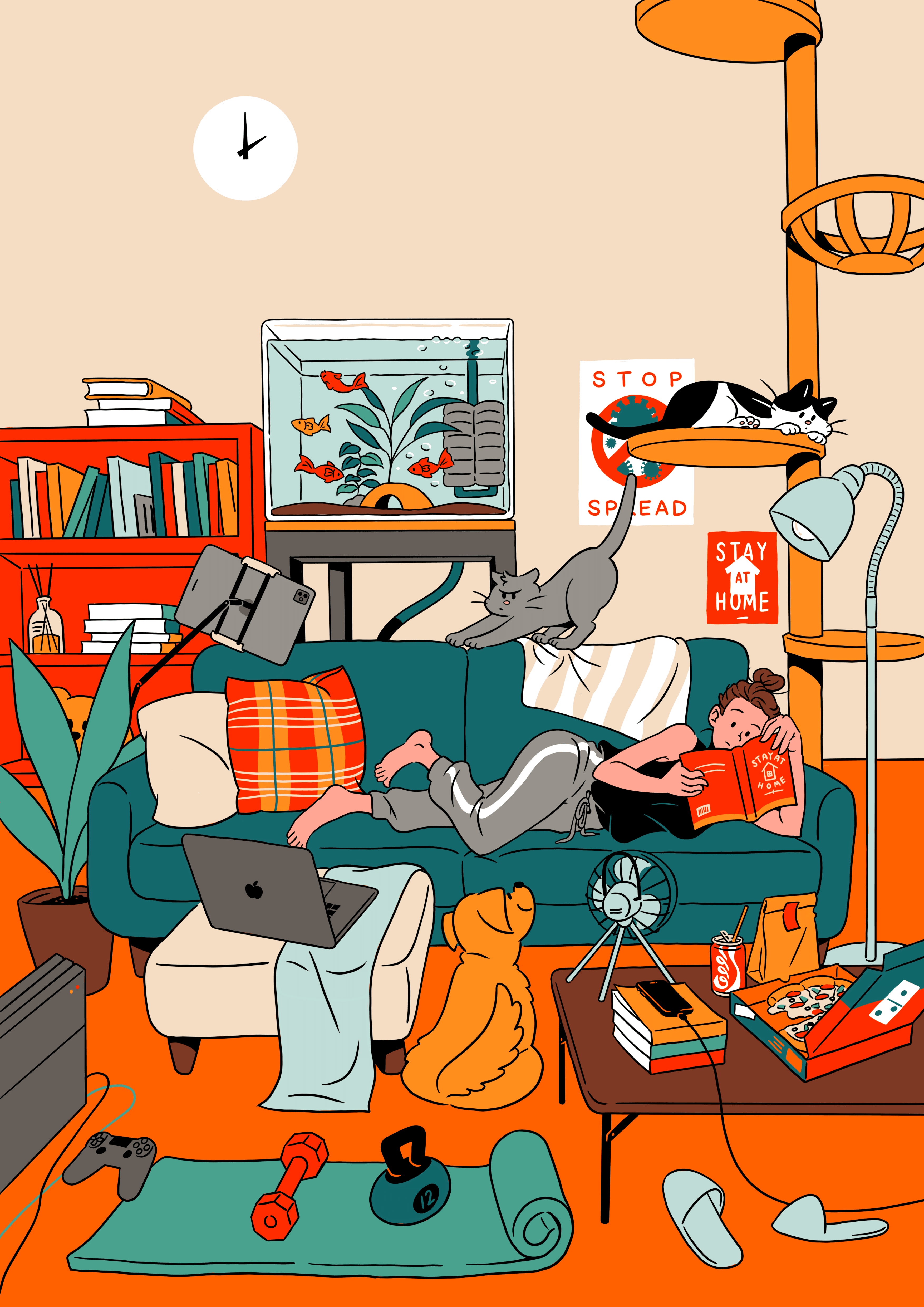 Stay home