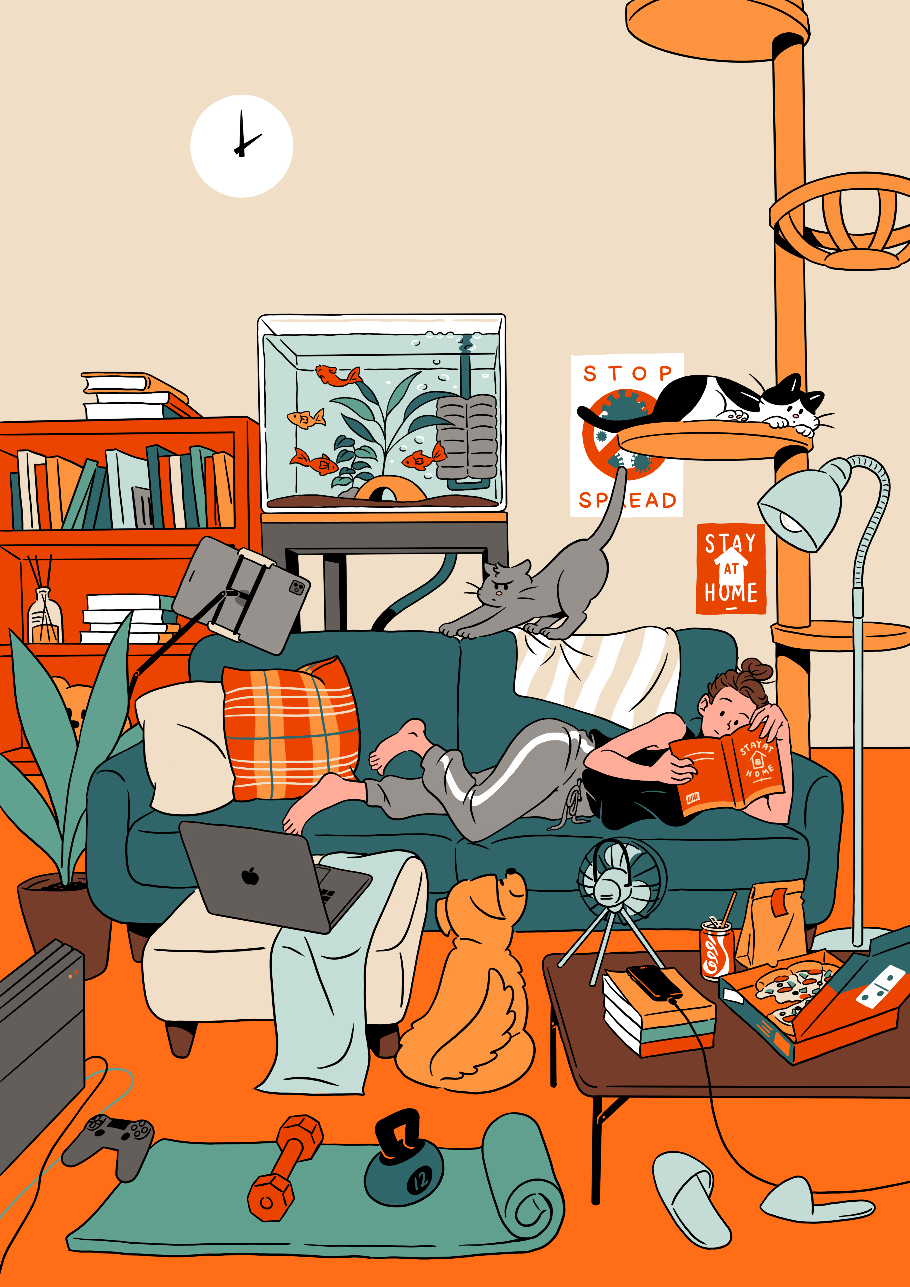 Stay home