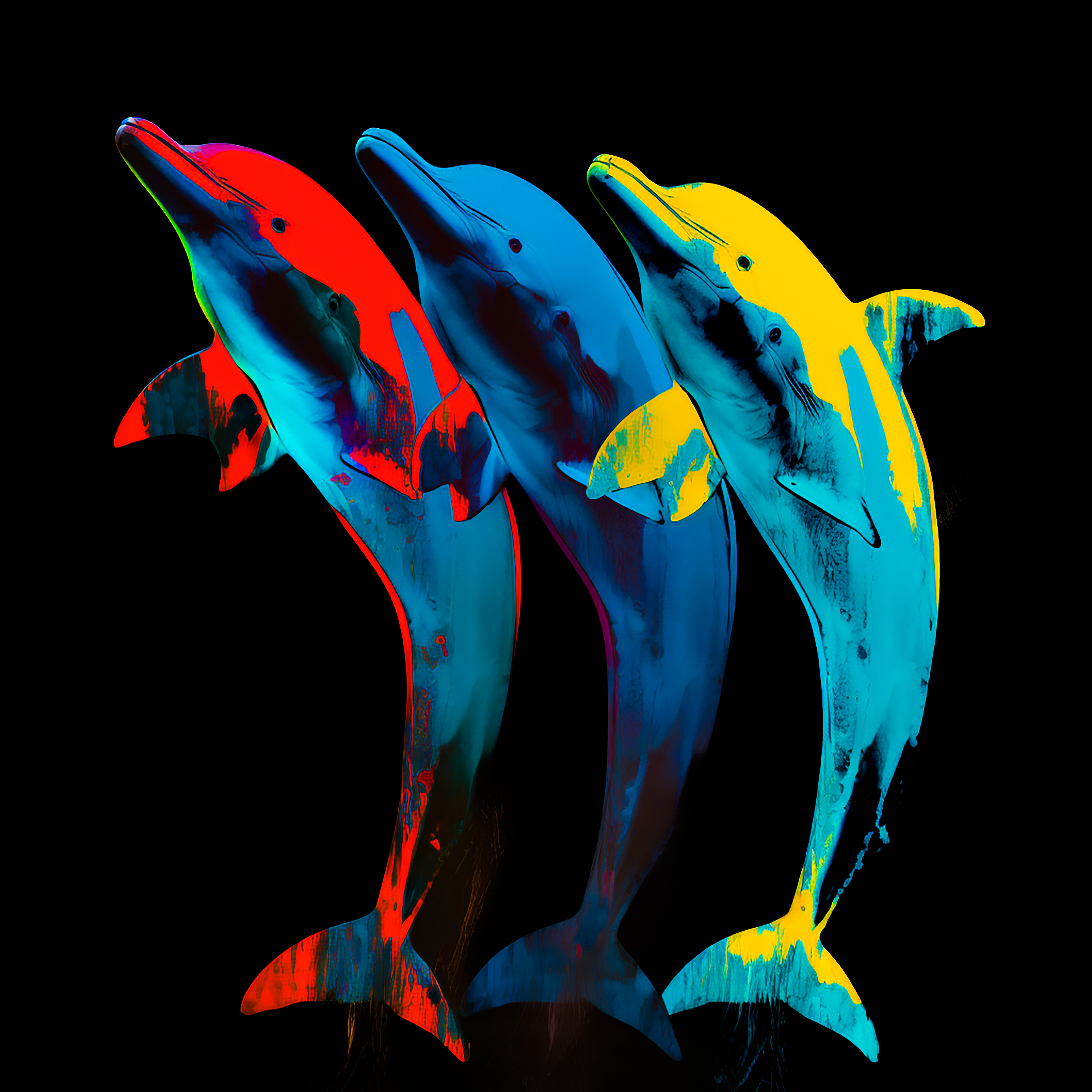 Three Dolphins #4/10