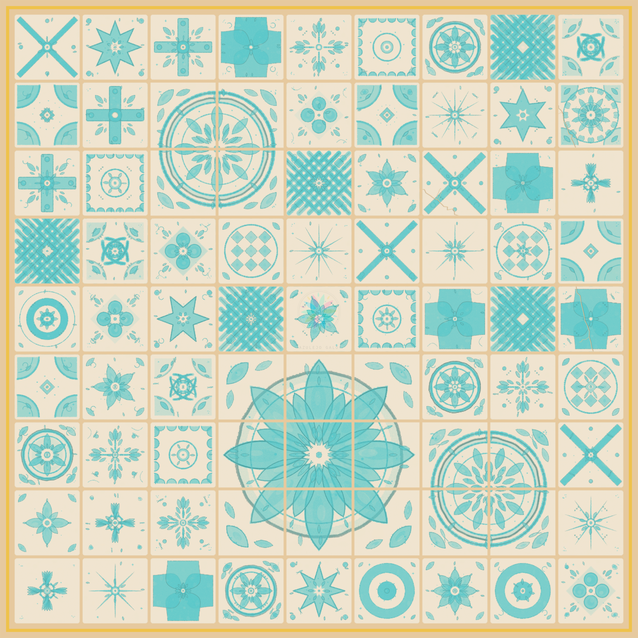 Azulejo Galo by Bryan Brinkman #22