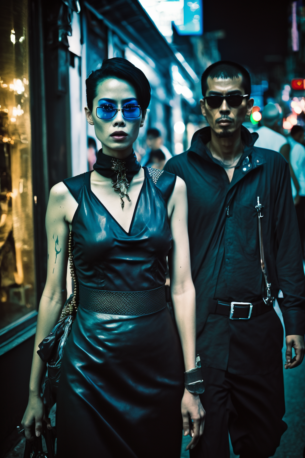 BKK Walking - Raven and Lilith