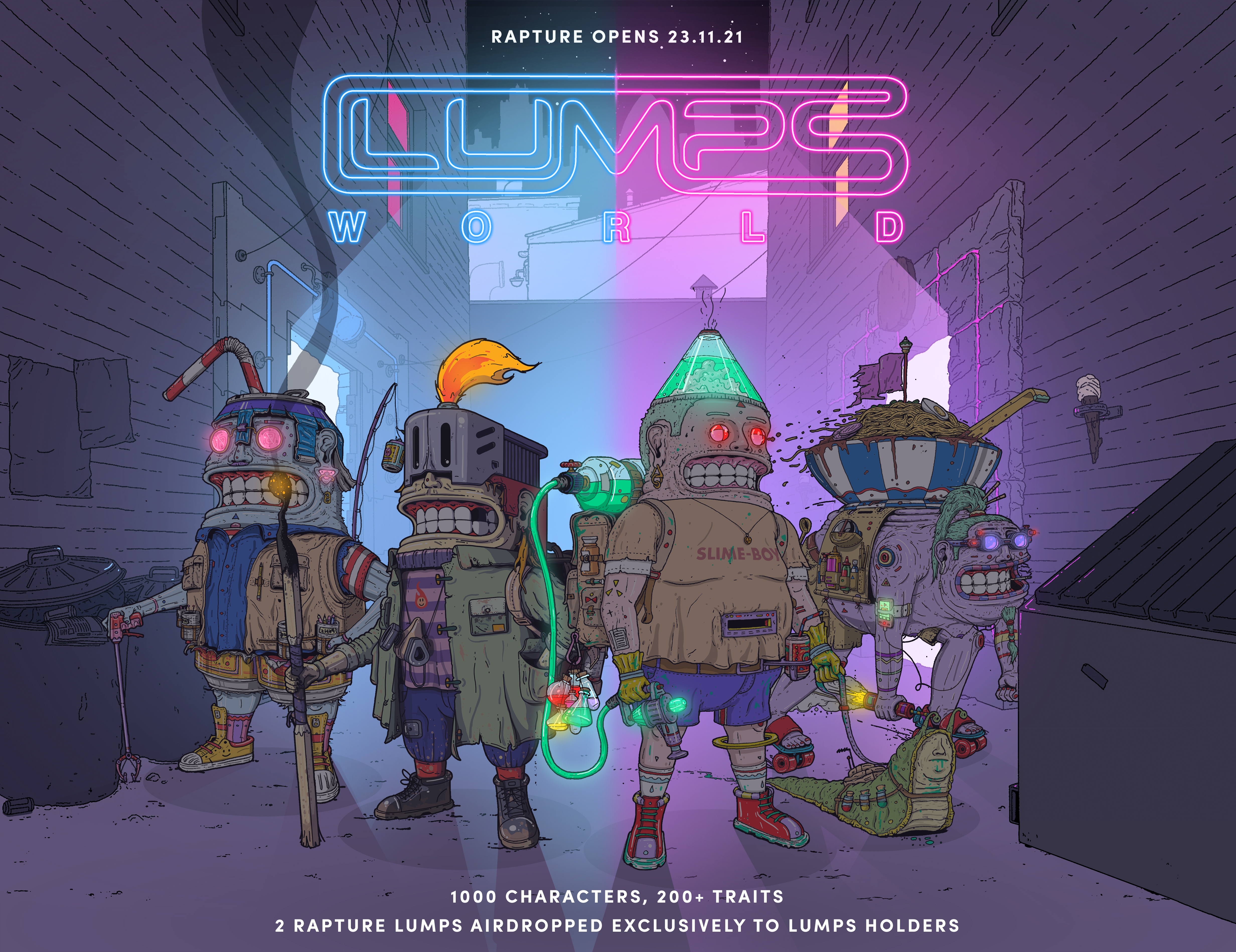 Lumps Rapture Poster