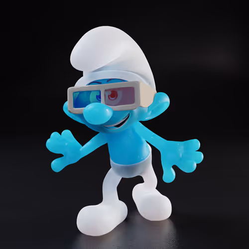 Legendary Smurf # 5457